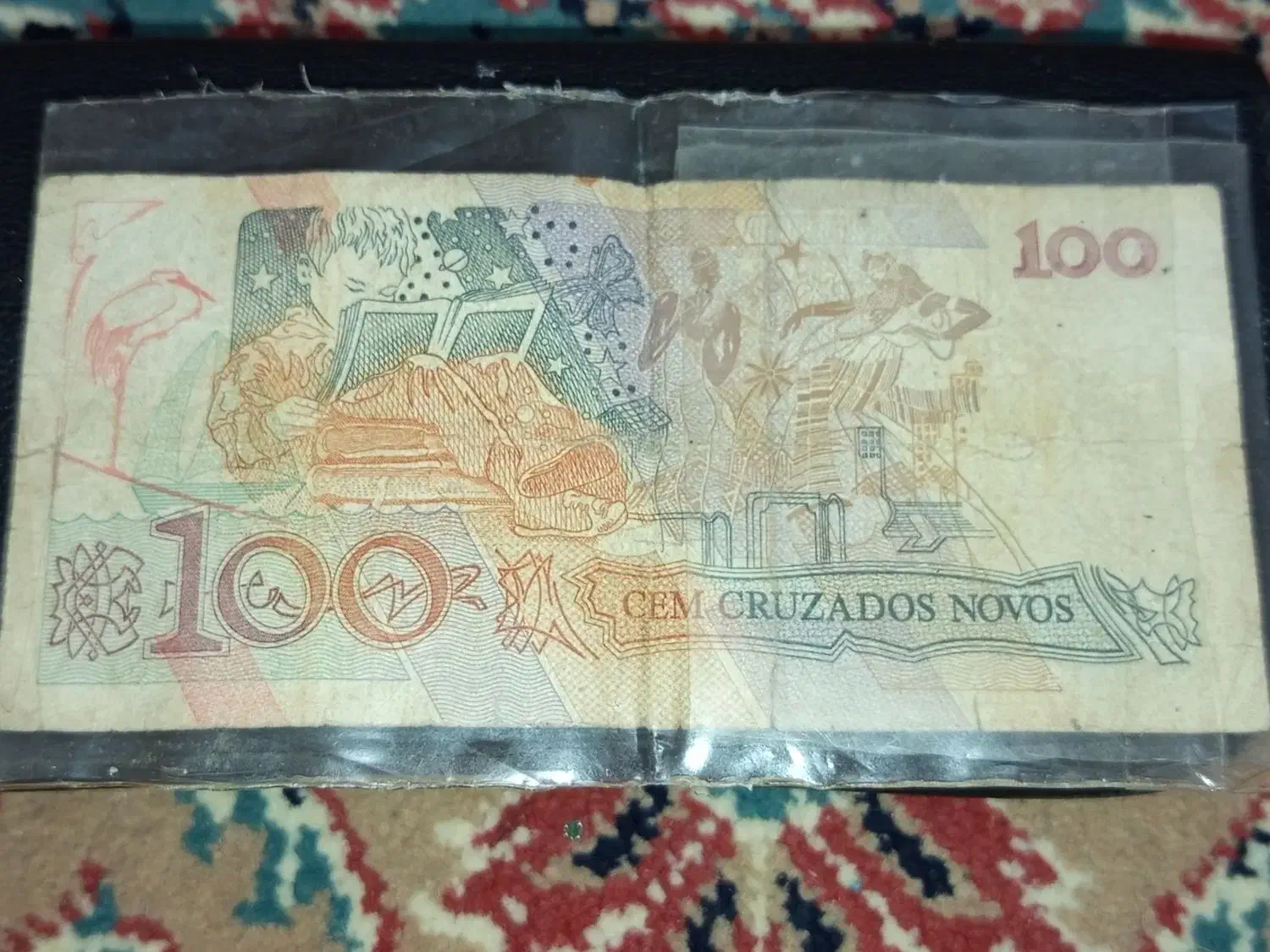 پول برزیل 100کروز کلکسیونی|کلکسیون سکه، تمبر، اسکناس|ابهر, |دیوار