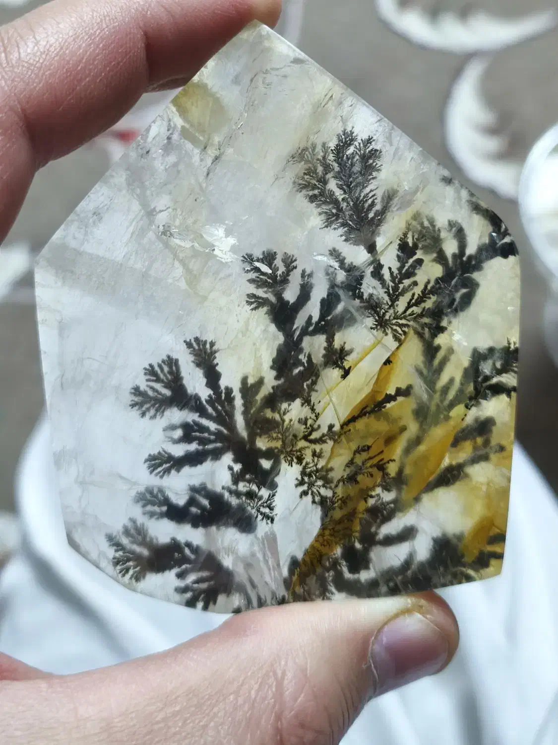 کوارتز شجر قواره برزیلی کلکسیونی|جواهرات|قم, ارم|دیوار