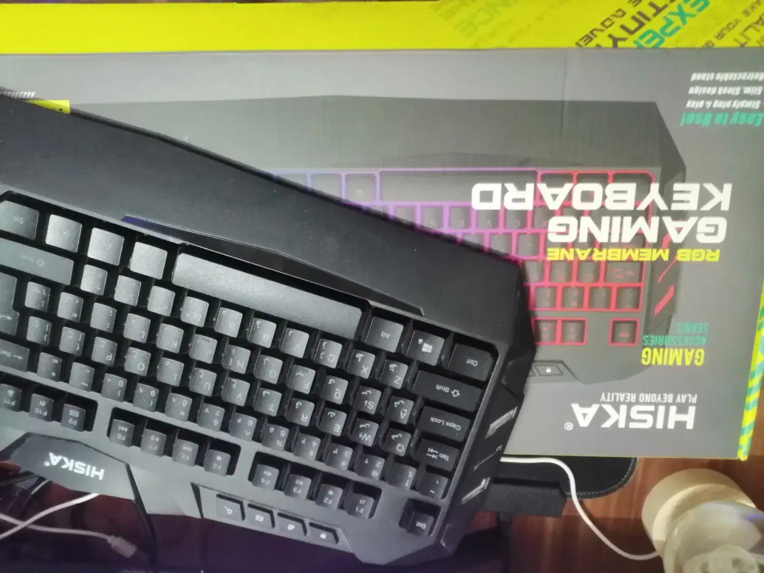 کیبورد گیمینگ هیسکا|قطعات و لوازم جانبی رایانه|گنبد کاووس, |دیوار