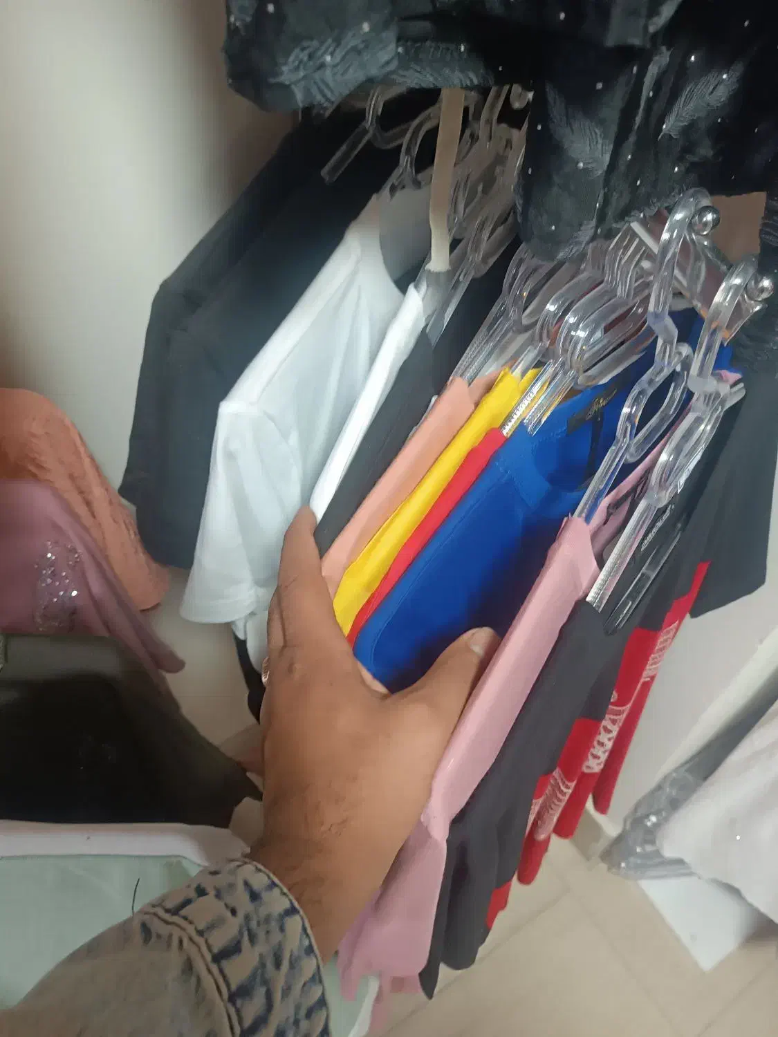 پانزده تاتیشرت زنانه جنس قشم رنگ طرح مخطلف|لباس|گنبد کاووس, |دیوار