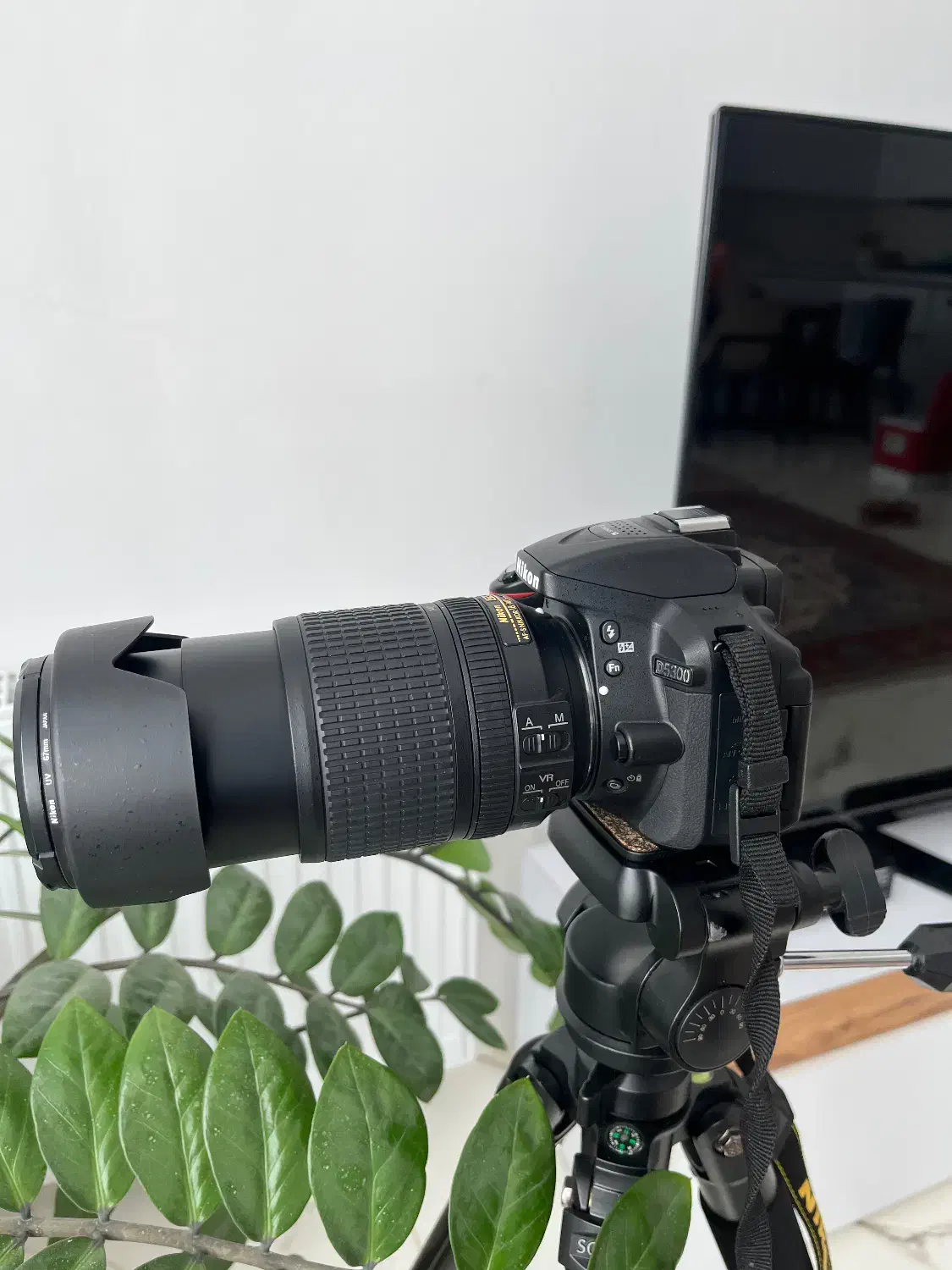 دوربین نیکون d5300 با لنز 140-mm 18|دوربین عکاسی و فیلمبرداری|تهران, شهرک کوهسار|دیوار