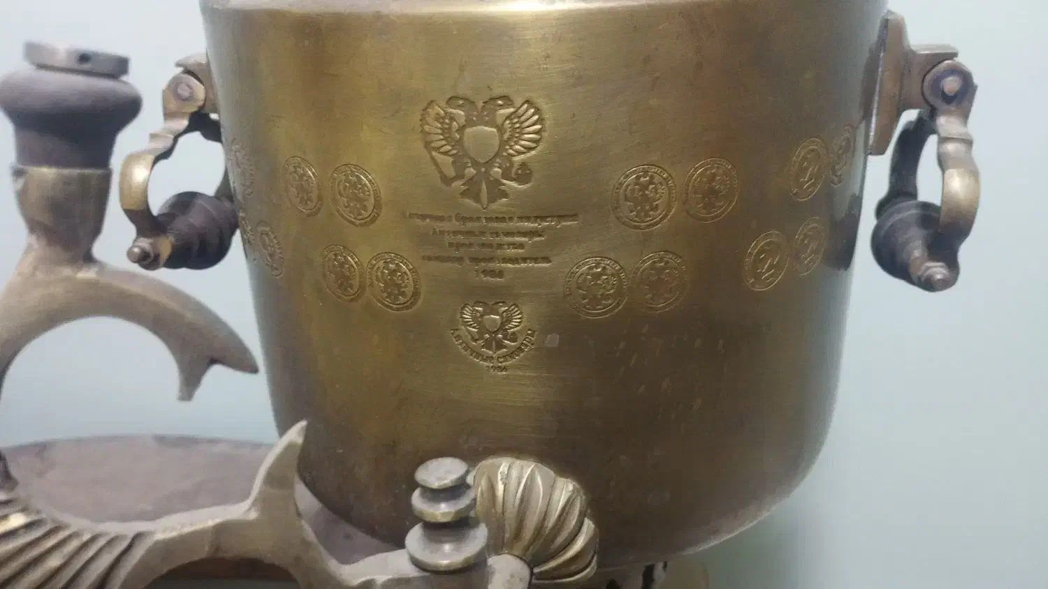 سواری زغالی نیکلای روسی عتیقه|کلکسیون اشیاء عتیقه|قرچک, شهرک گلها|دیوار