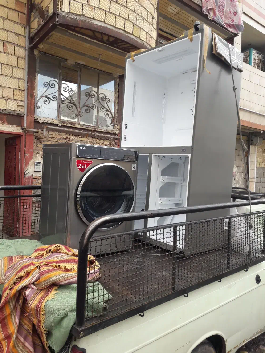 حمل و نقل اثاثیه منزل با وانت و نیسان وماشین مسقف|خدمات حمل و نقل|میانه, |دیوار