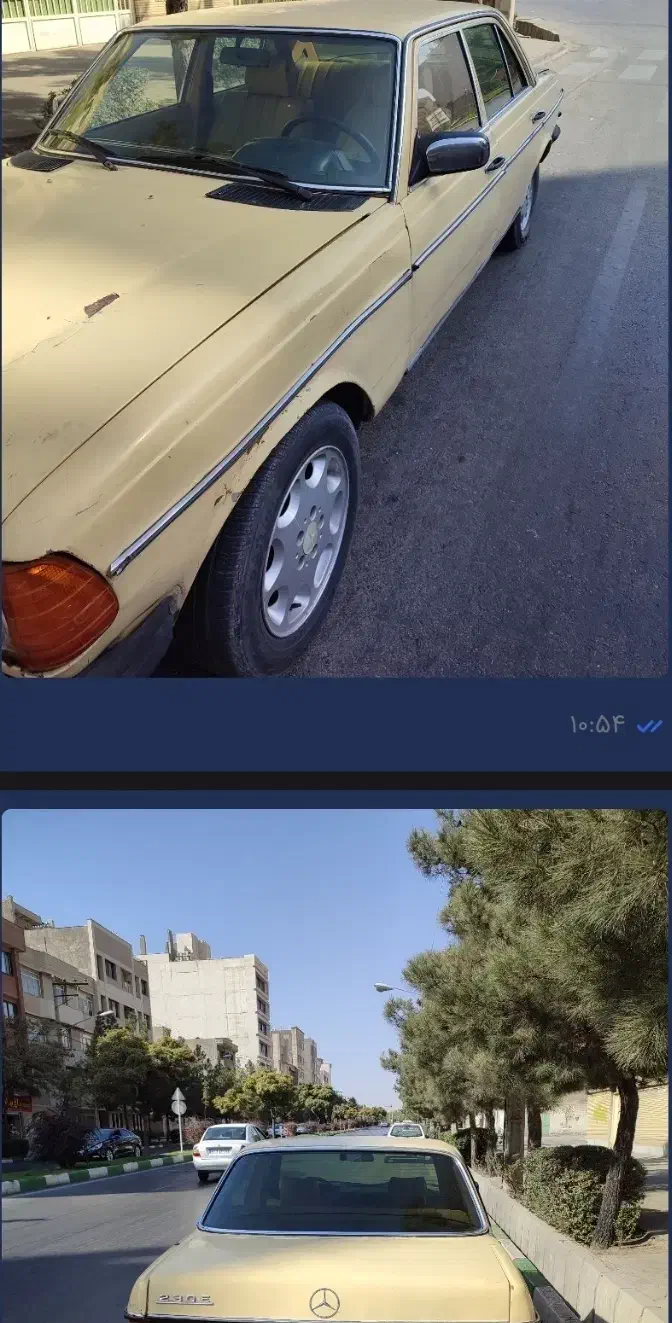 بنز دانشجویی موتور مشکی|خودرو کلاسیک|مشهد, الهیه|دیوار