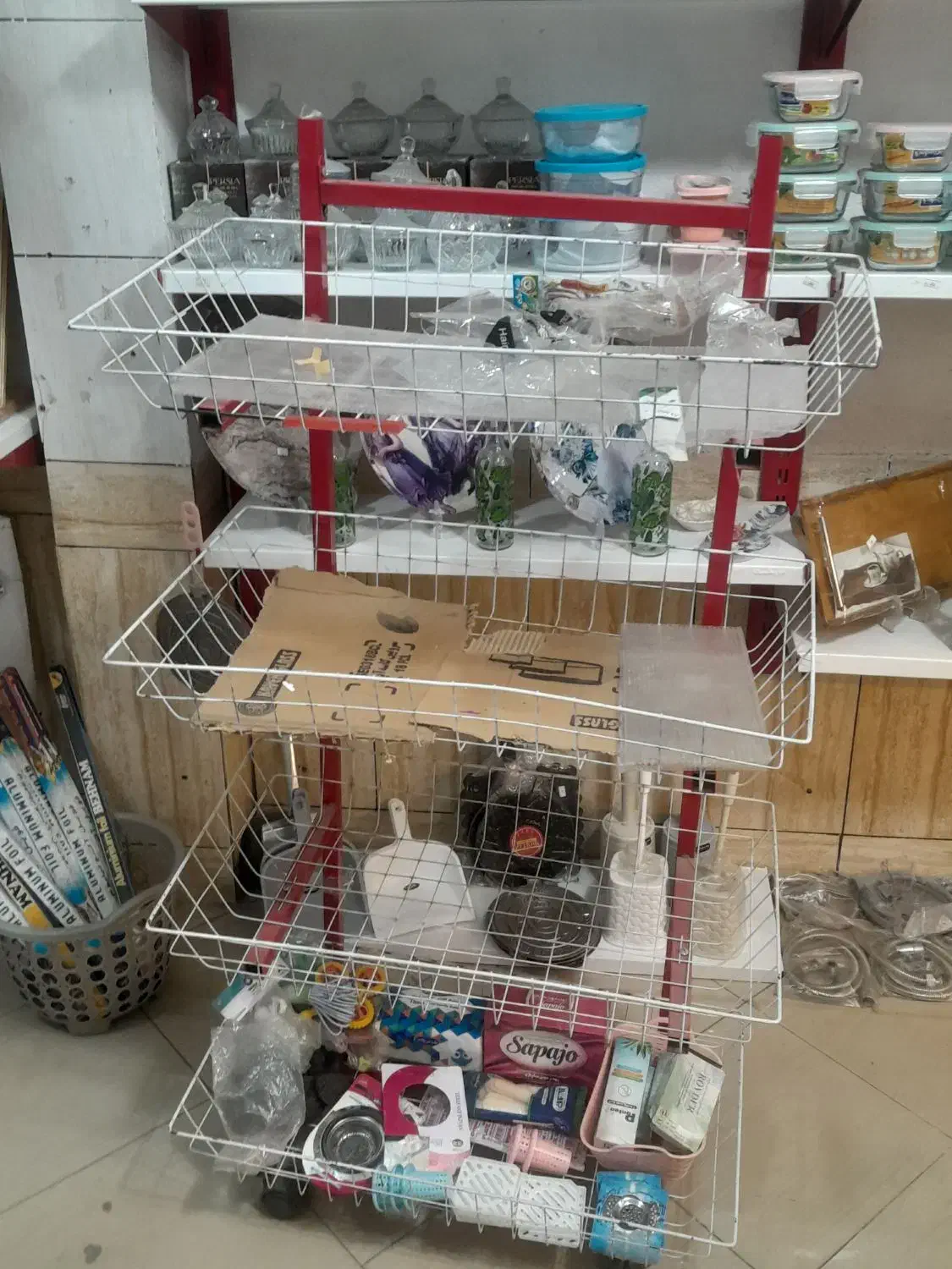 قفسه تمیز|کتابخانه، شلف، قفسه‌های دیواری|نیشابور, دارایی|دیوار