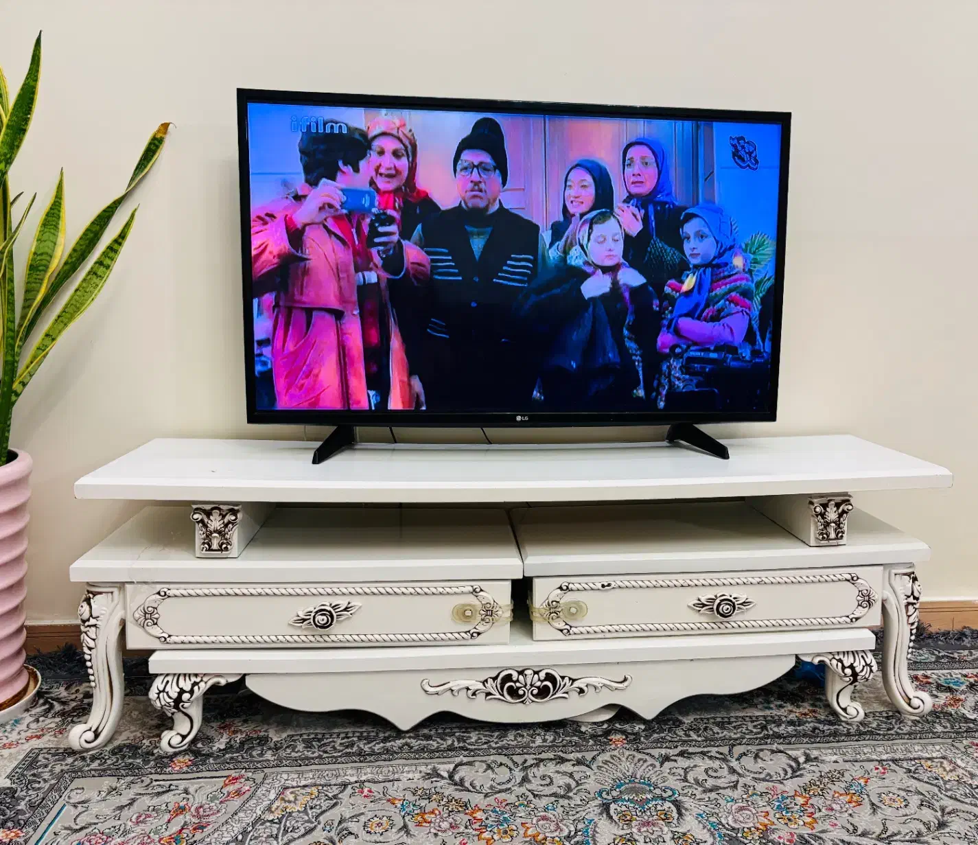 میز استخونی راش|میز تلویزیون|تهران, جوادیه|دیوار