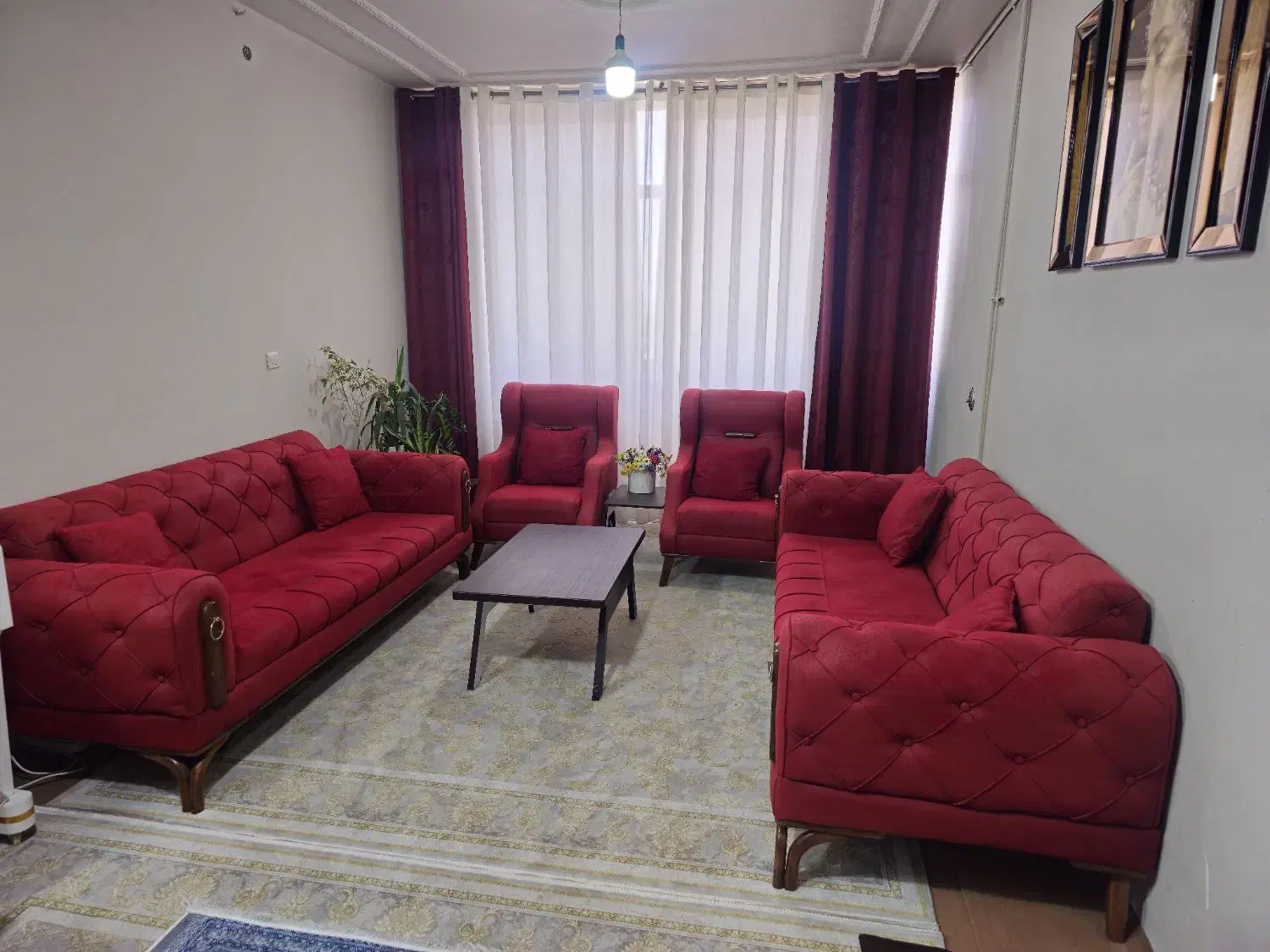 مبل چستر ده نفره بامیز ناهارخوری ۴نفره|مبلمان خانگی و میز عسلی|فولادشهر, B5|دیوار