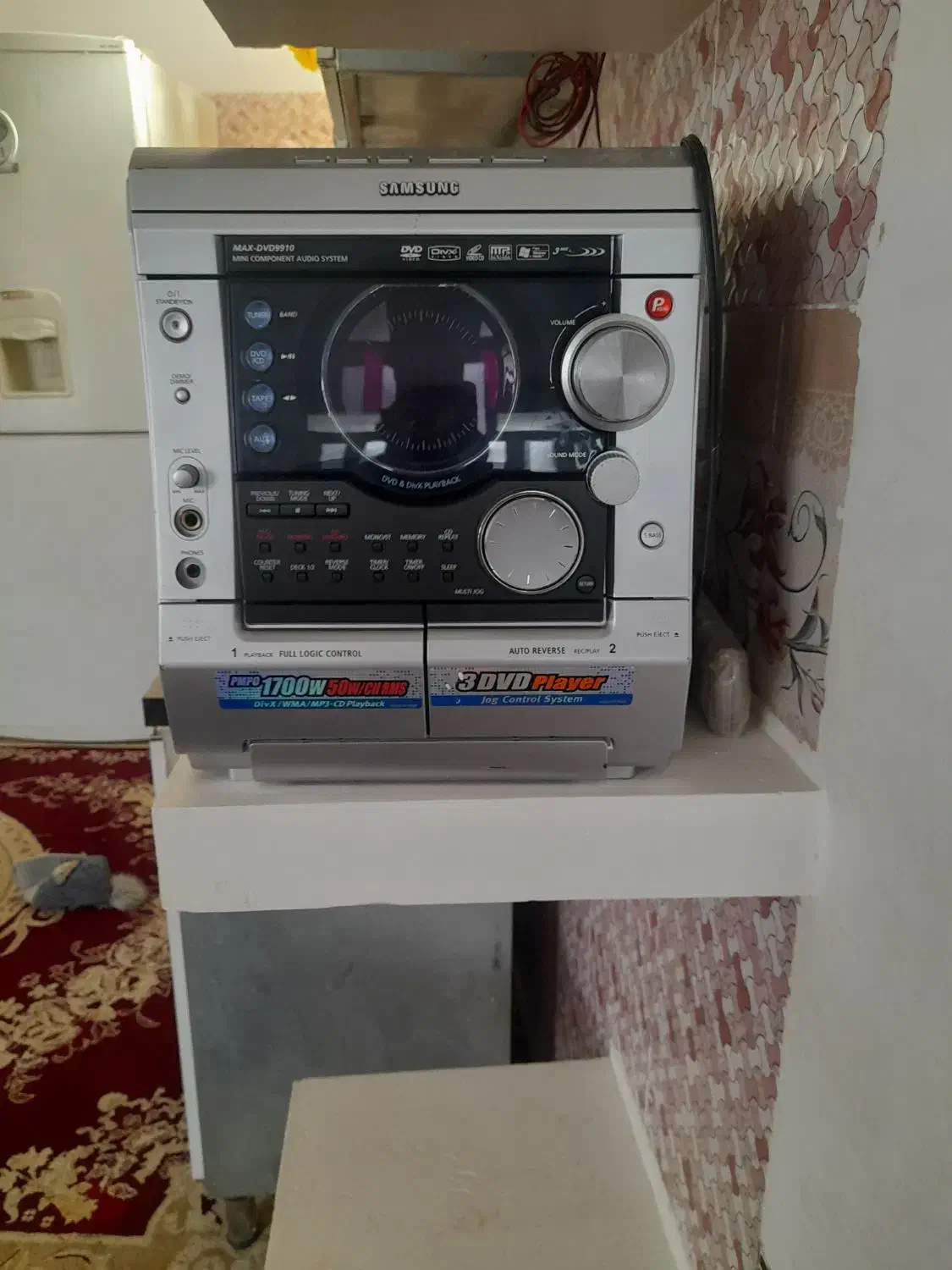 ضبط سوت سامسونگ ۳ دیسک|سیستم صوتی خانگی|خواف, |دیوار