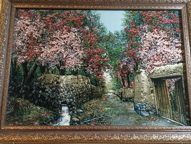 انواع تابلو فرش|تابلو فرش|فارسان, |دیوار