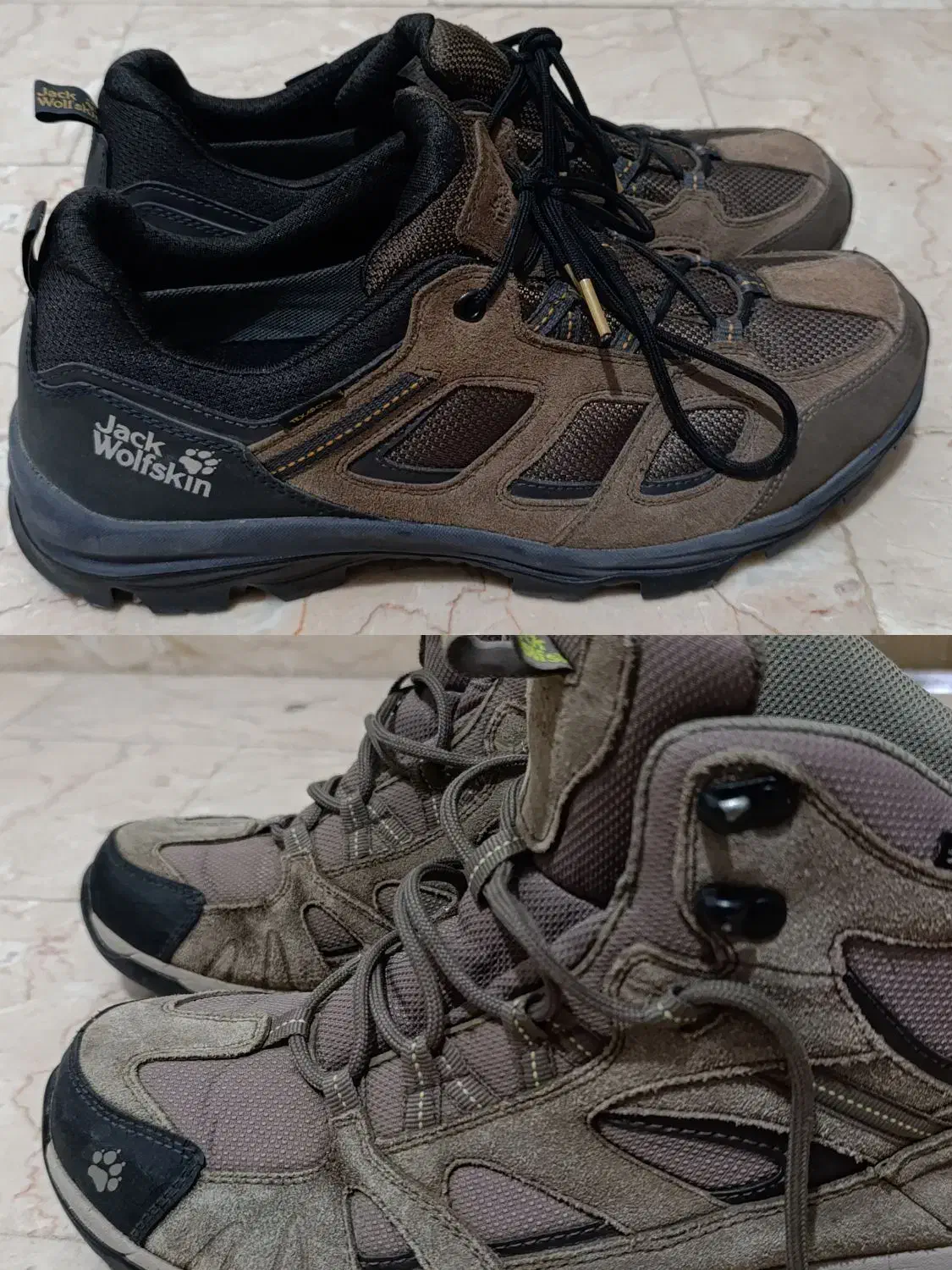 دو جفت کفش jackwolfskinسایز ۴۸ و ۴۰|کیف، کفش، کمربند|تهران, شمسآباد|دیوار