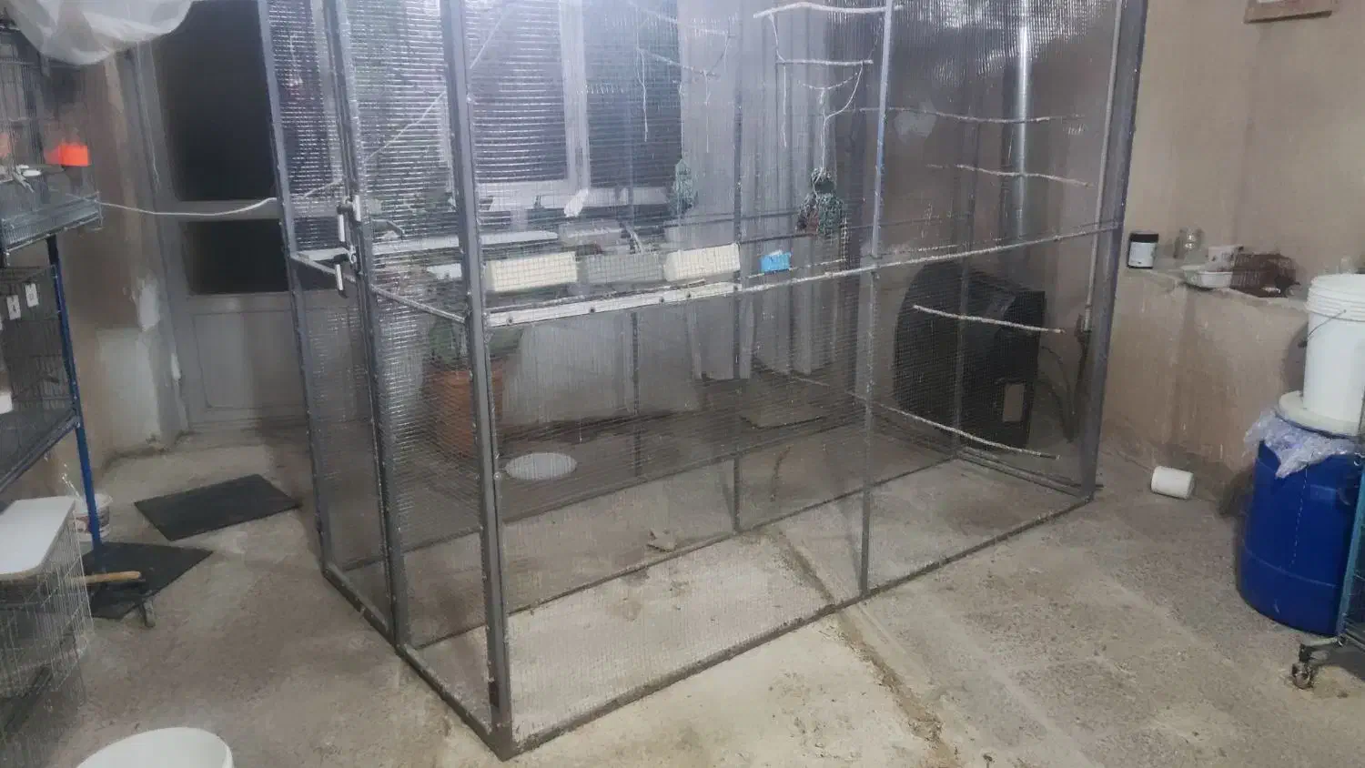 قفس جوجه پرون قناری|لوازم جانبی حیوانات|شهرکرد, |دیوار