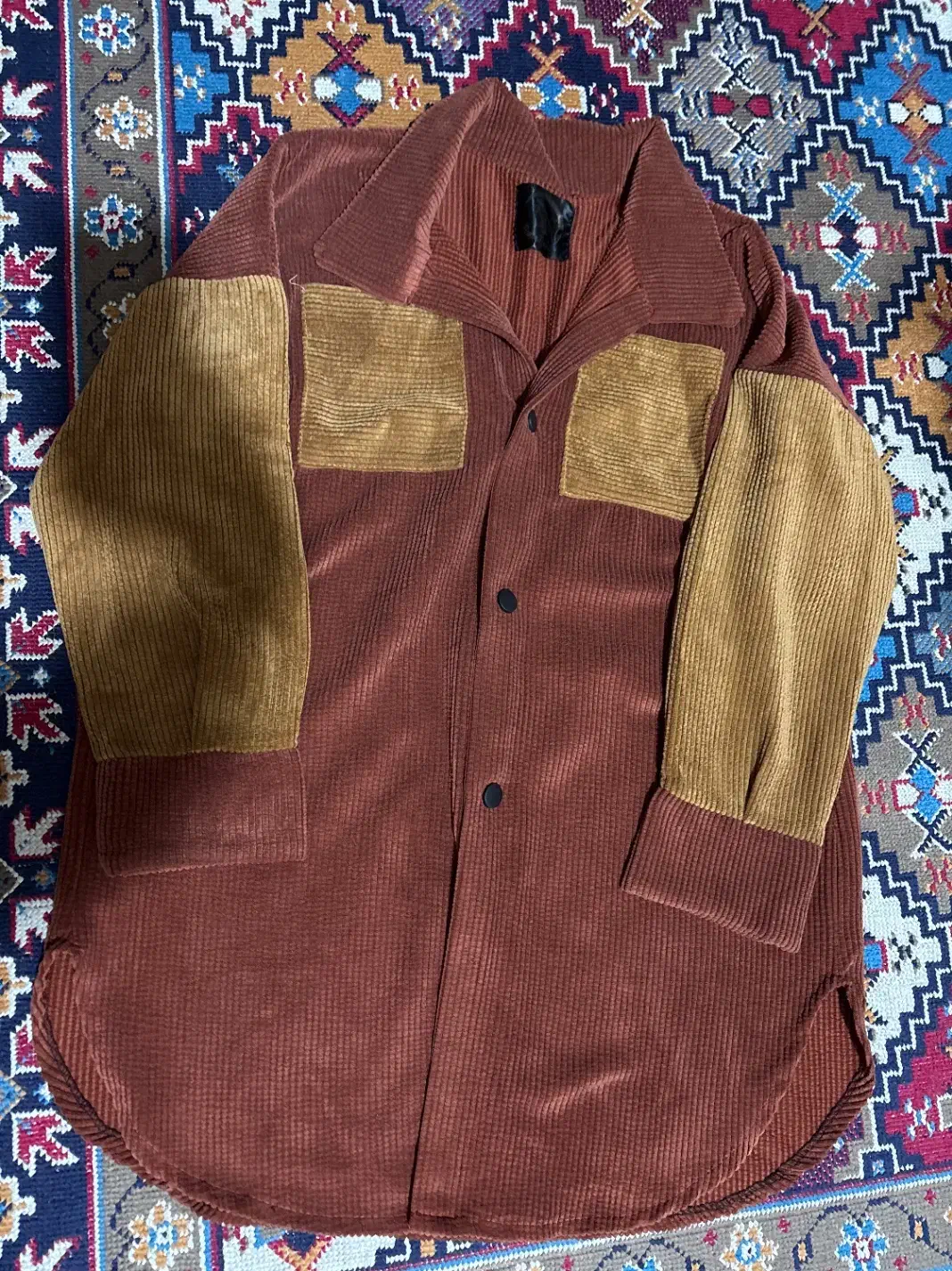 مانتو مخمل کبریتی شیک پاییزه و زمستونه|لباس|پیر بکران, |دیوار