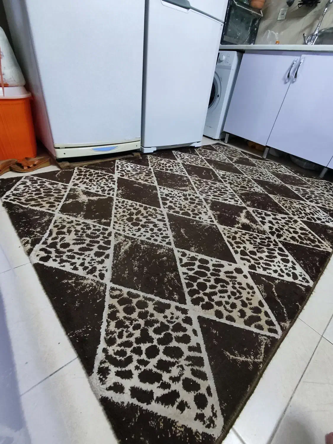 فرش 4 متری|فرش|لاهیجان, خمیر کلایه|دیوار