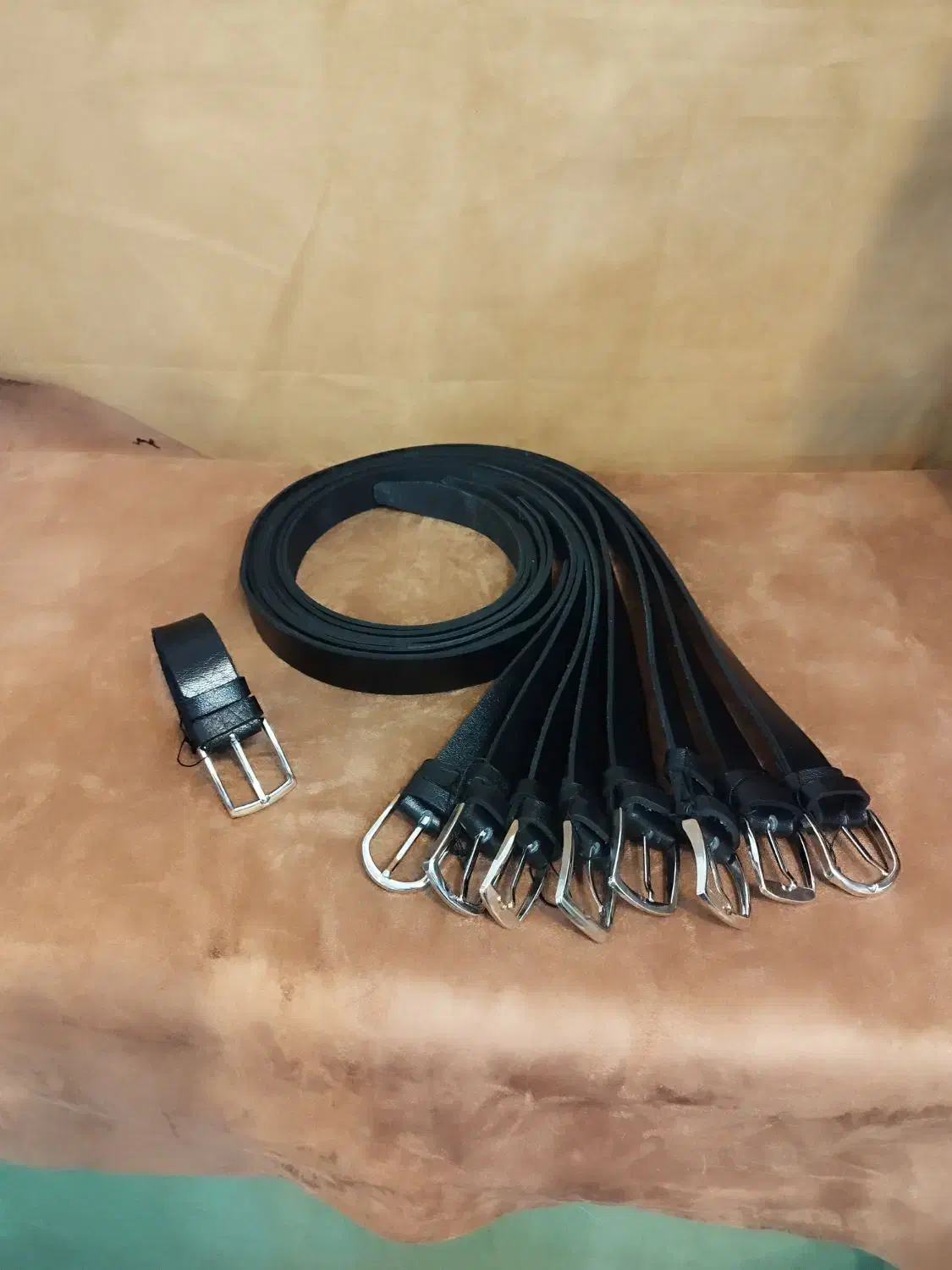 کمربند مردانه،چرم طبیعی گاومیشی|کیف، کفش، کمربند|شیراز, شهرک بهار|دیوار