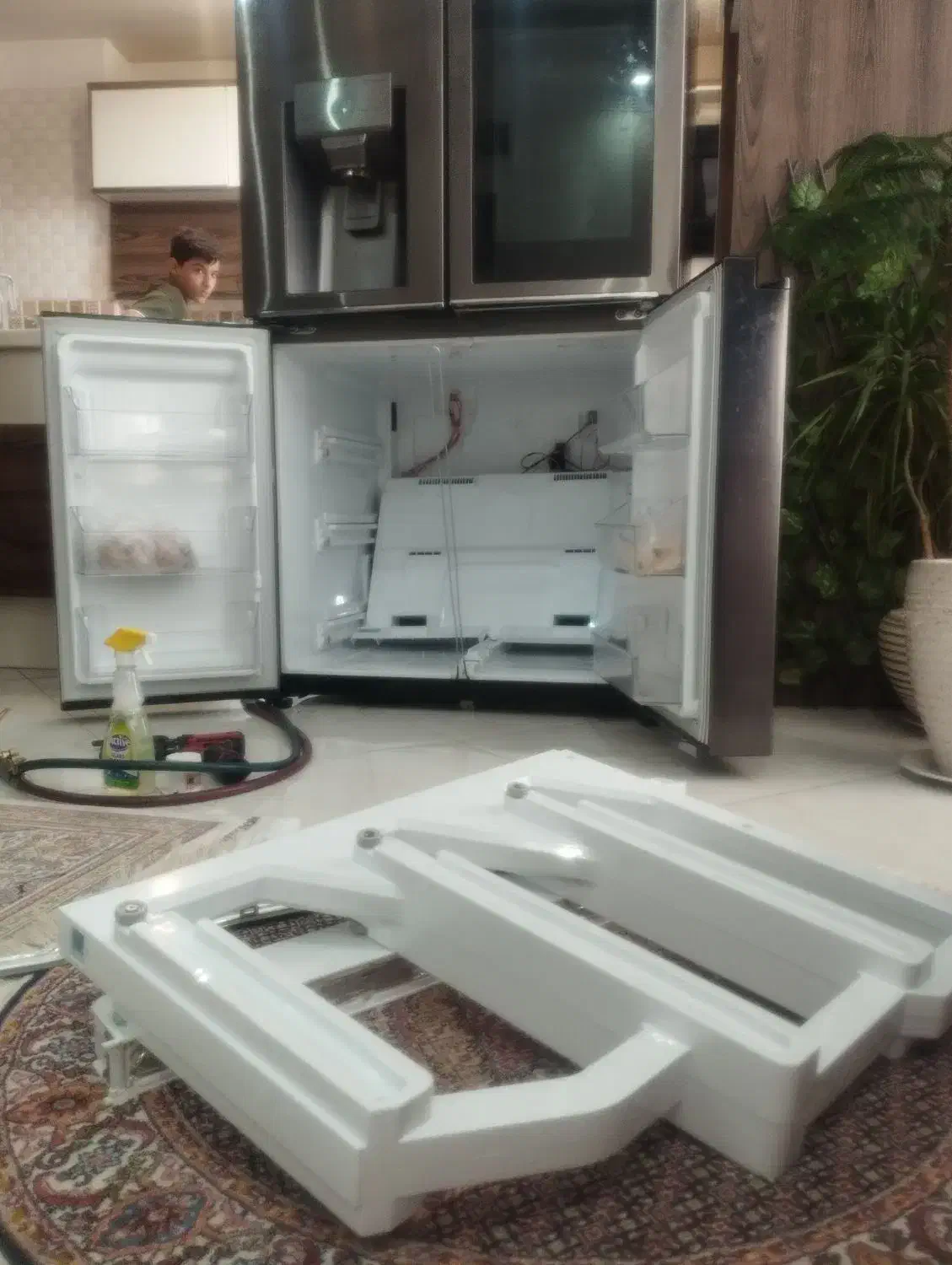 تعمیرکاریخچال تعمیرات شارژ گاز ساید  یخچال فریزر|خدمات پیشه و مهارت|تهران, جنت‌آباد مرکزی|دیوار