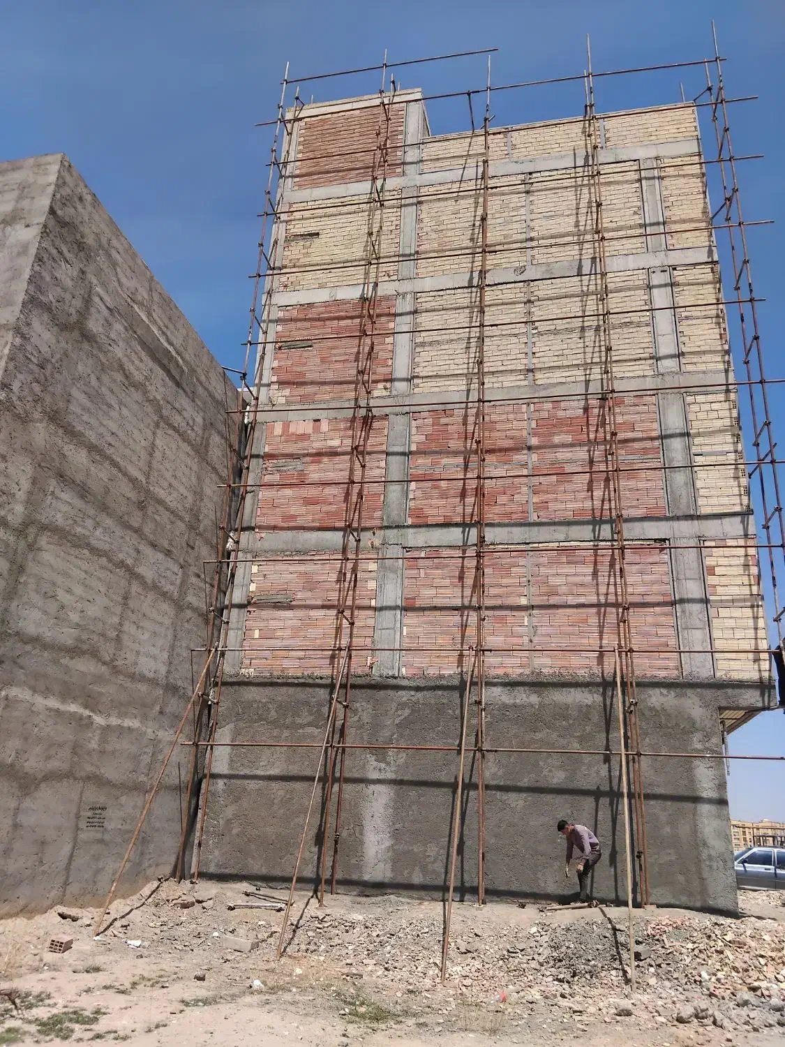 نصب داربست فلزی مناسب زیر قیمت|خدمات پیشه و مهارت|میاندوآب, |دیوار