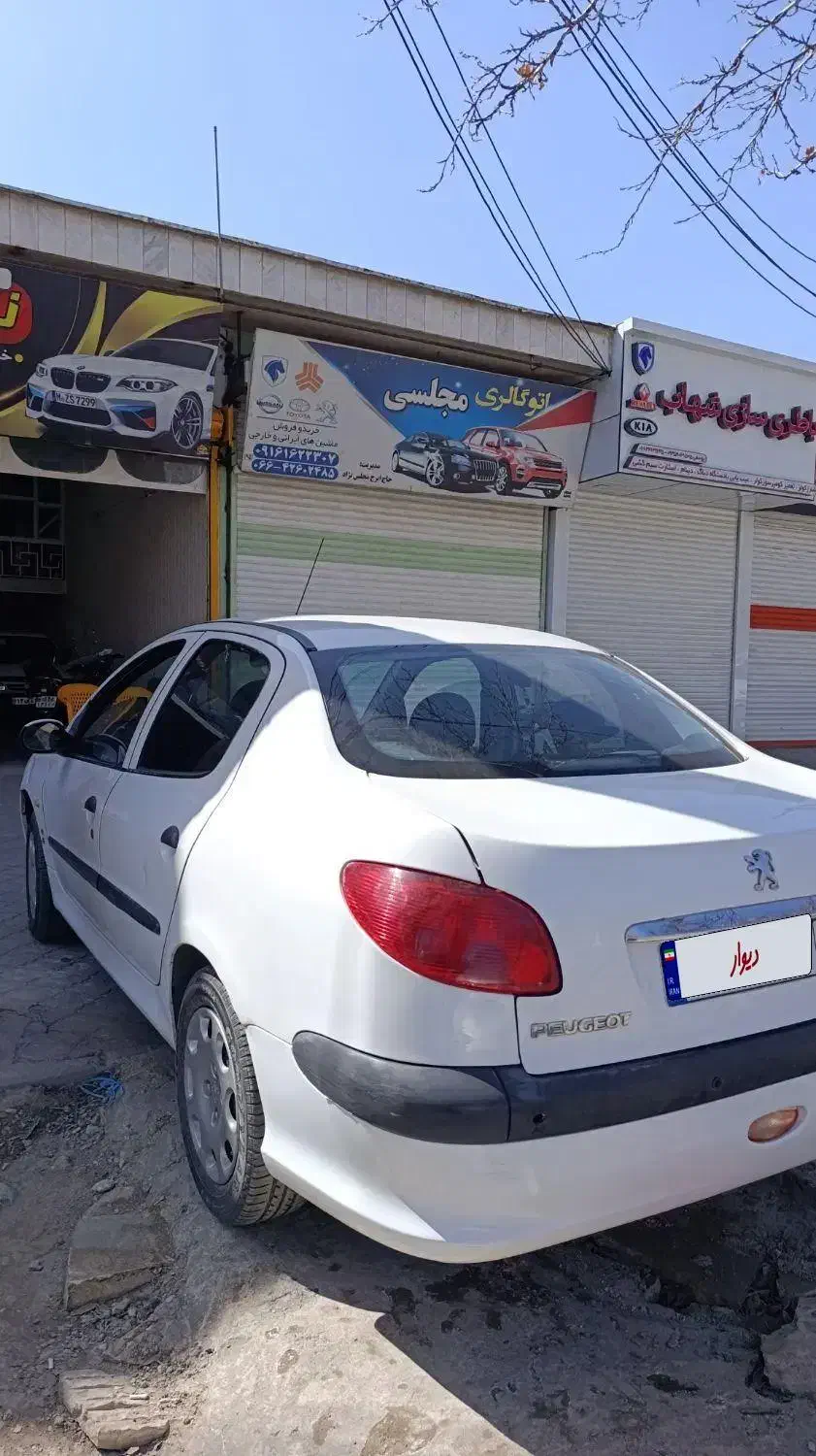 206sdمدل 91v20|خودرو سواری و وانت|بروجرد, |دیوار