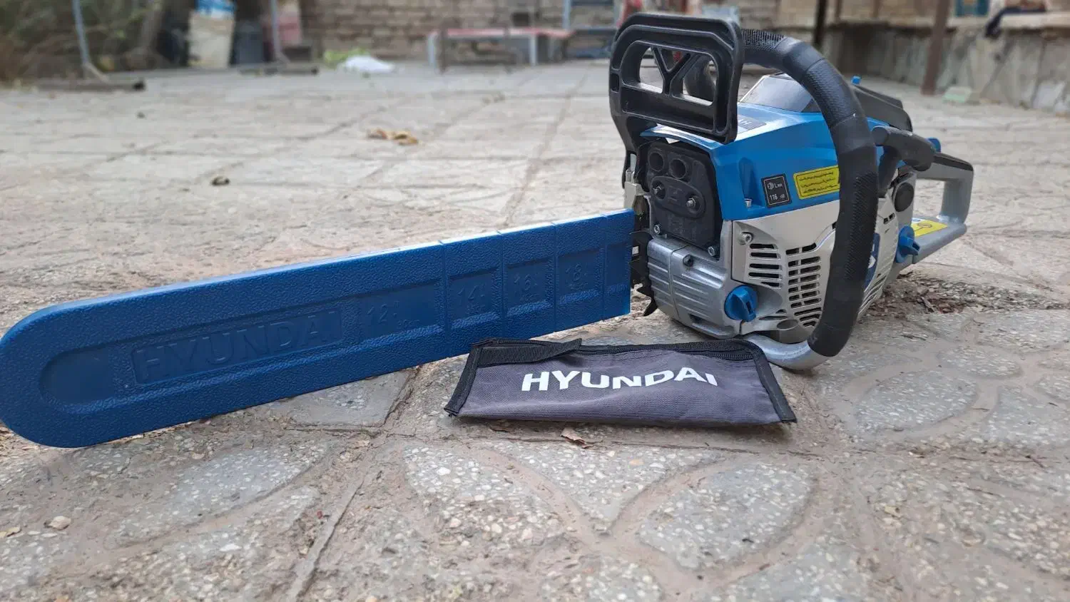 اره زنجیری بنزینی هیوندای تمیز و کم‌کار|ابزارآلات|بهاباد, |دیوار