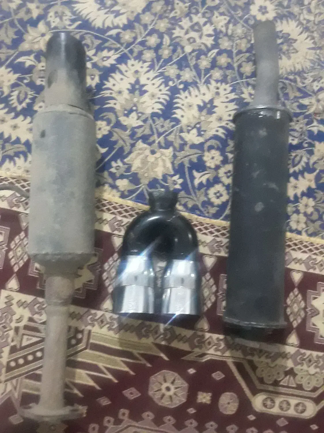 منبع اگزوز اسپرت سراگزوز دو لول شکاریj.s|قطعات یدکی و لوازم جانبی|نیشابور, ده حلاج|دیوار