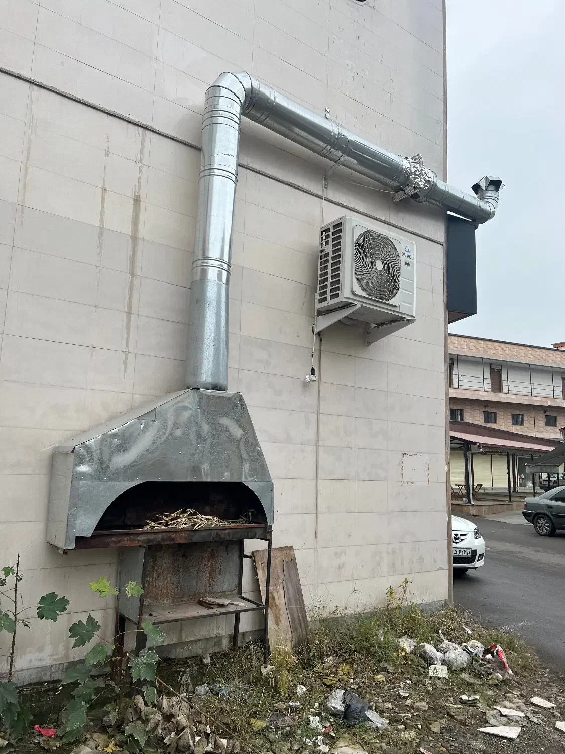 منقل کف تیراهن نالدرگاه مقاوم مناسب هیزم اتیش|کافی‌شاپ و رستوران|لاهیجان, کوی زمانی|دیوار