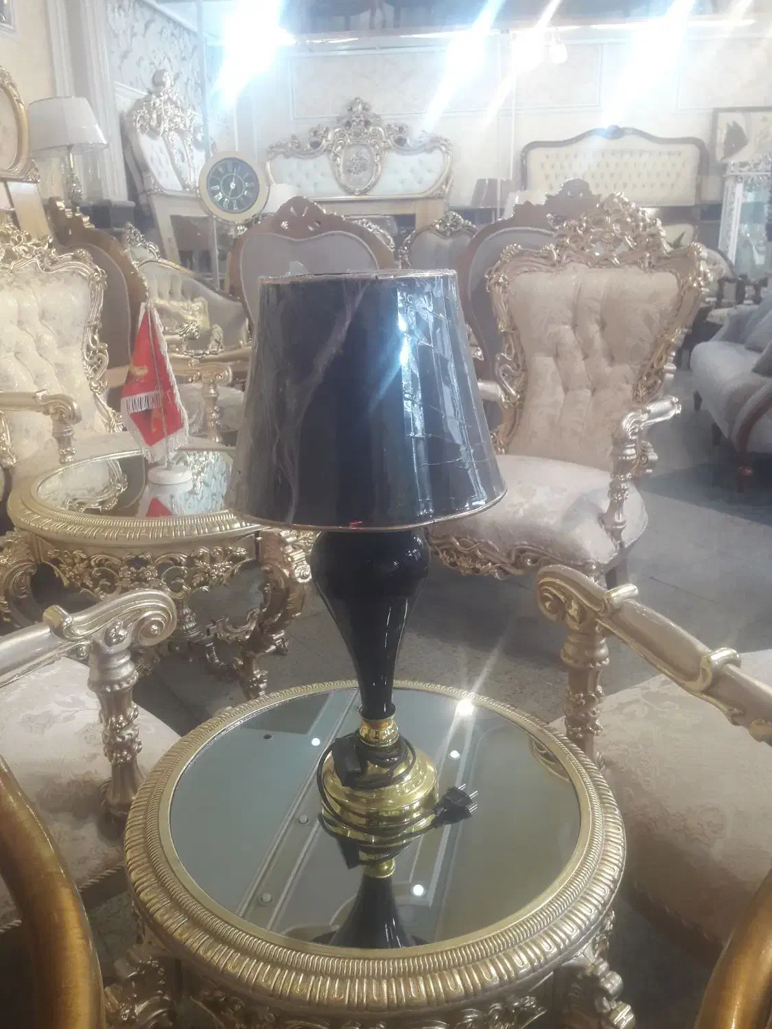 آباژور رو میزی مدرن|چراغ خواب و آباژور|تبریز, |دیوار