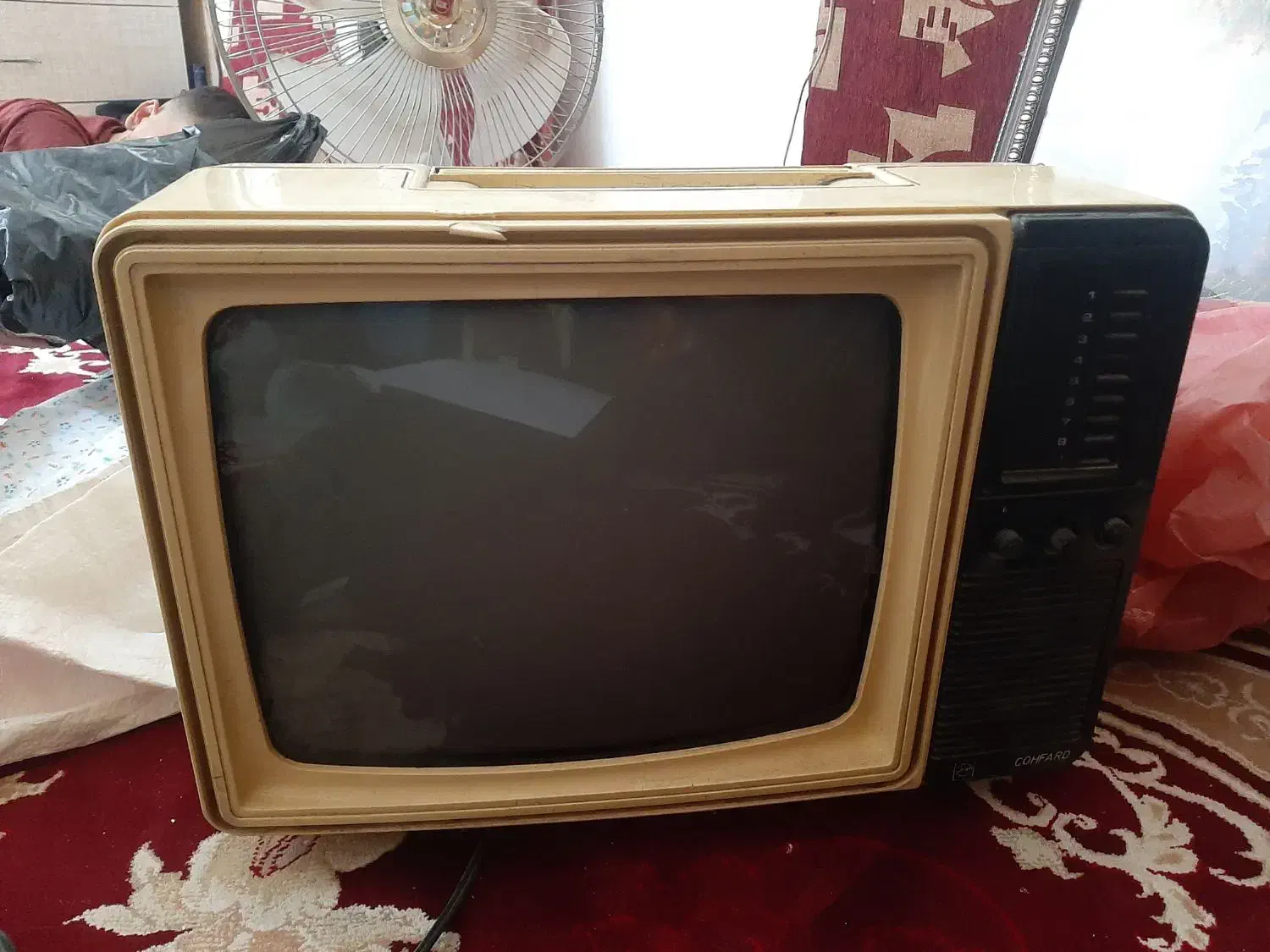 تلویزیون سیاه وسفیدکلکسیونی سالم|تلویزیون و پروژکتور|کرمانشاه, |دیوار