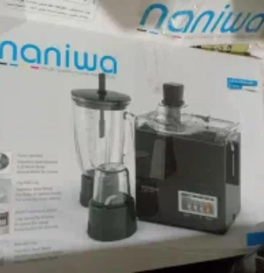 آبمیوه گیری نانیوا سه کاره نو و آکبند|آبمیوهگیر و آبمرکباتگیر|دلیجان, |دیوار