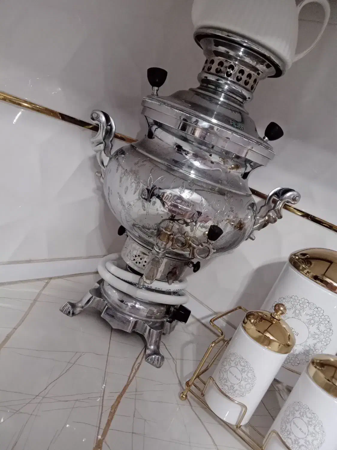 سماور گازی سبحان|سماور، چایساز، قهوهساز|مشهد, تلگرد|دیوار