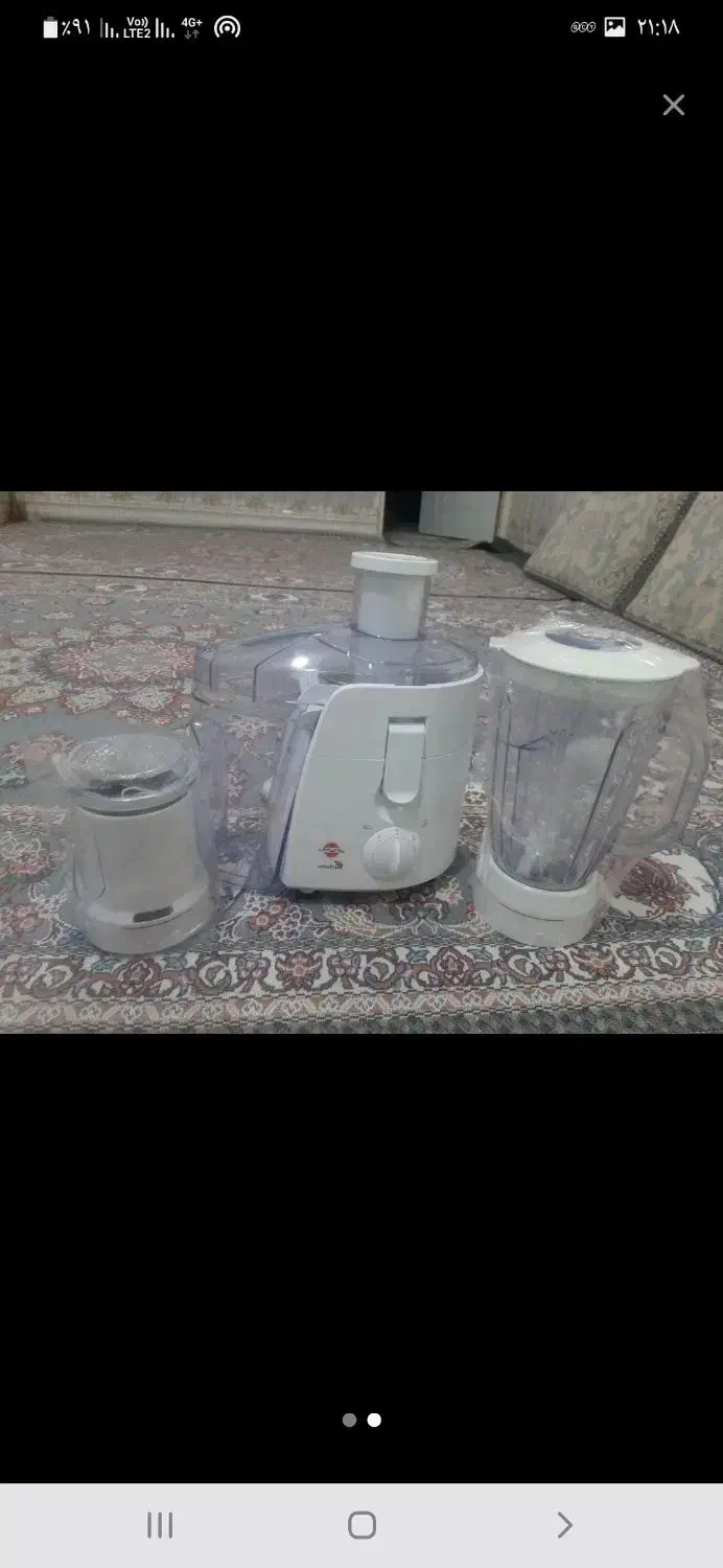 آبمیوه گیر سه کاره پارس خزر نو|آبمیوهگیر و آبمرکباتگیر|هشتگرد, شهرک وحدت|دیوار