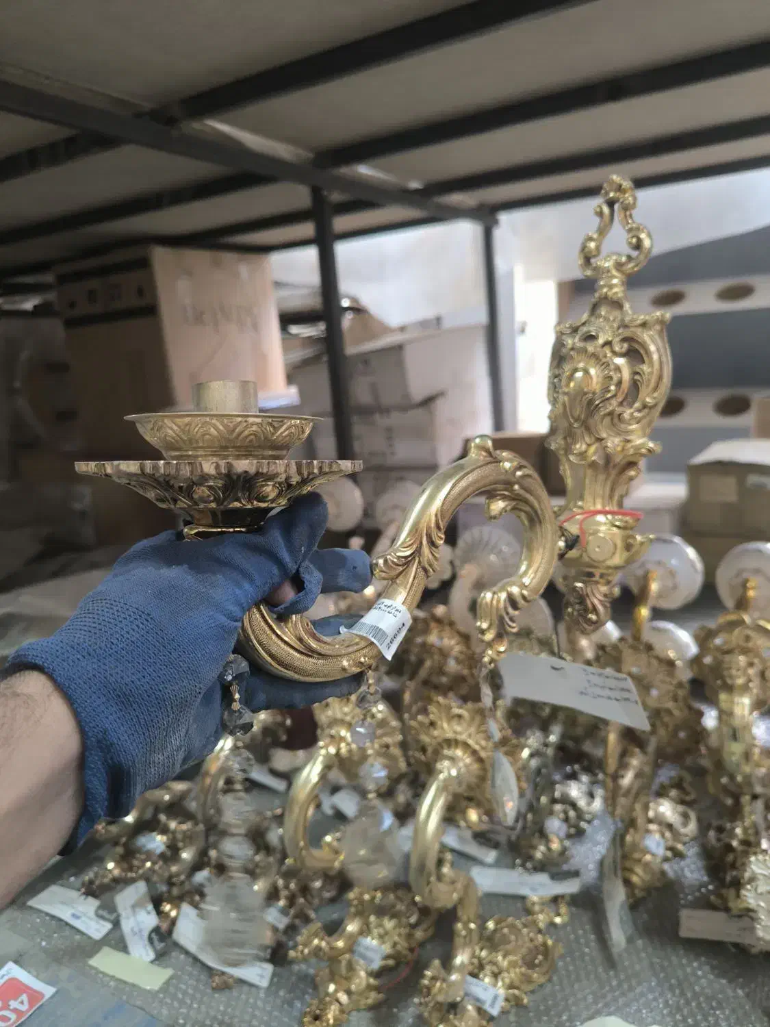 دیوارکوب.لوستر|لوستر و چراغ آویز|قم, الغدیر|دیوار
