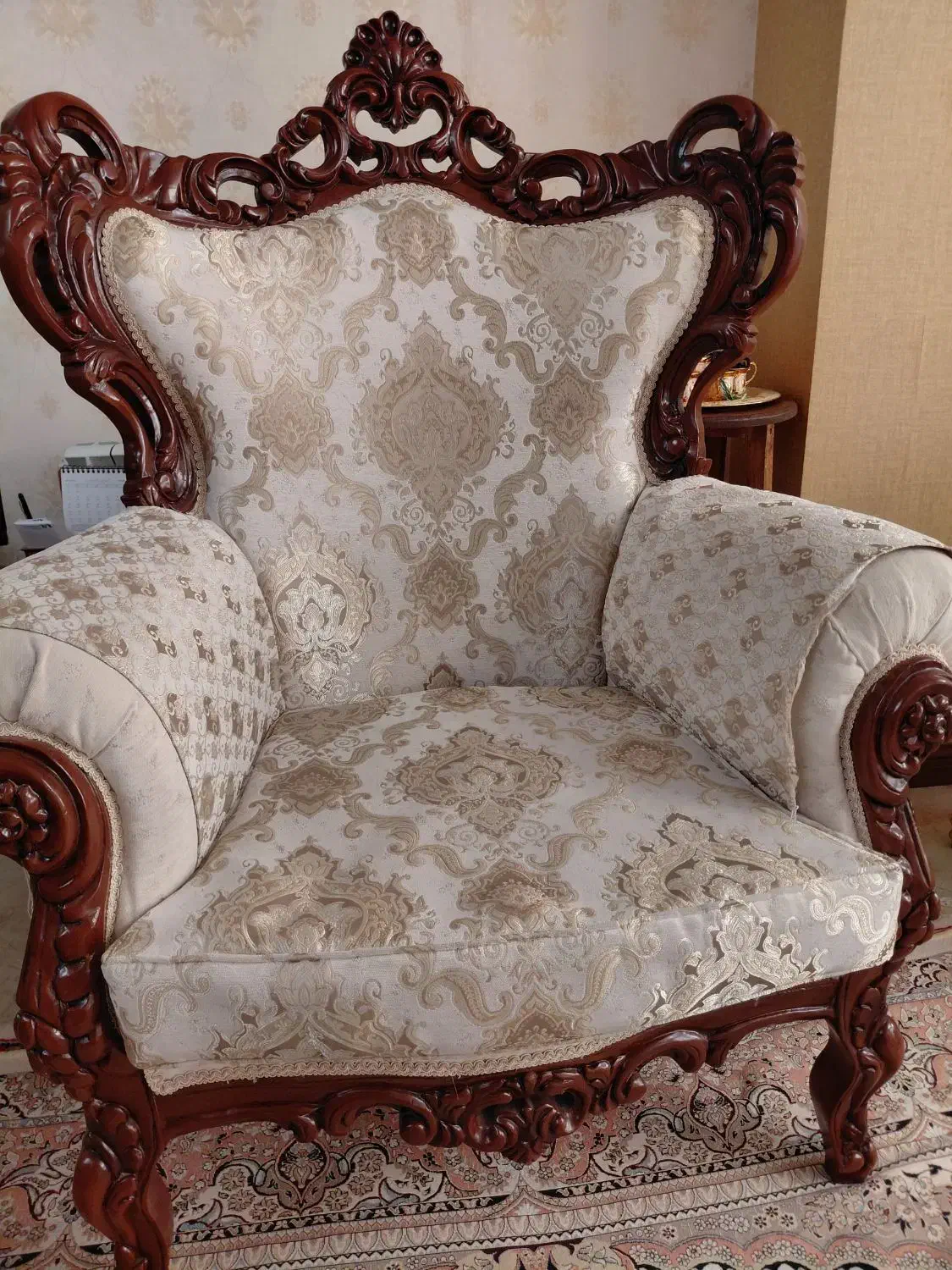 مبلمان استیل ۹ نفره|مبلمان خانگی و میز عسلی|سرخه حصار, |دیوار