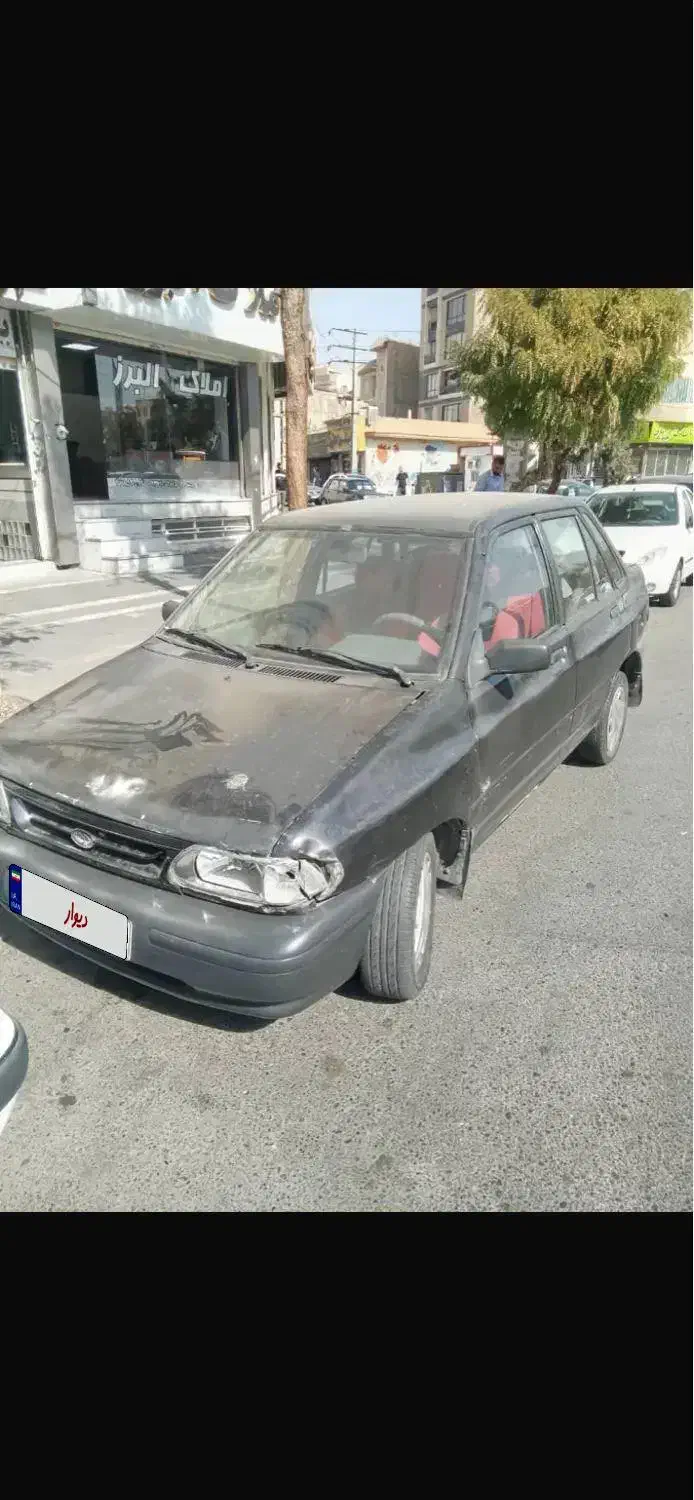 پراید مشکی متالیک|خودرو سواری و وانت|قدس, شهرقدس|دیوار