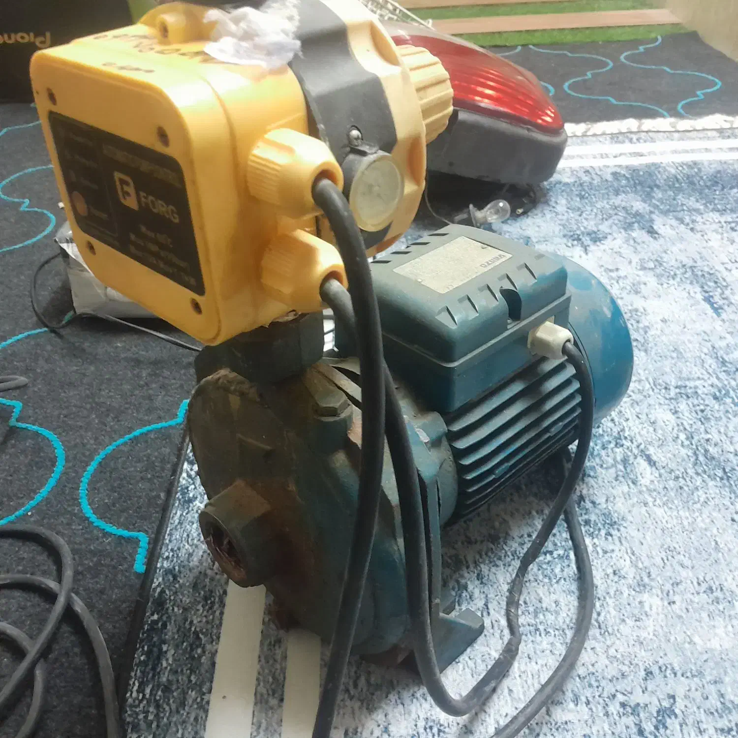 .هیلتی .سنباده برقی .چراغ .پمپ اب|چراغ خواب و آباژور|اصفهان, پوریای ولی|دیوار