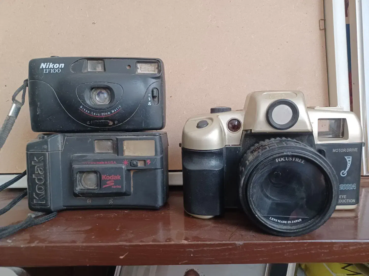 دوربین قدیمی المانی امریکایی|دوربین عکاسی و فیلمبرداری|قزوین, |دیوار