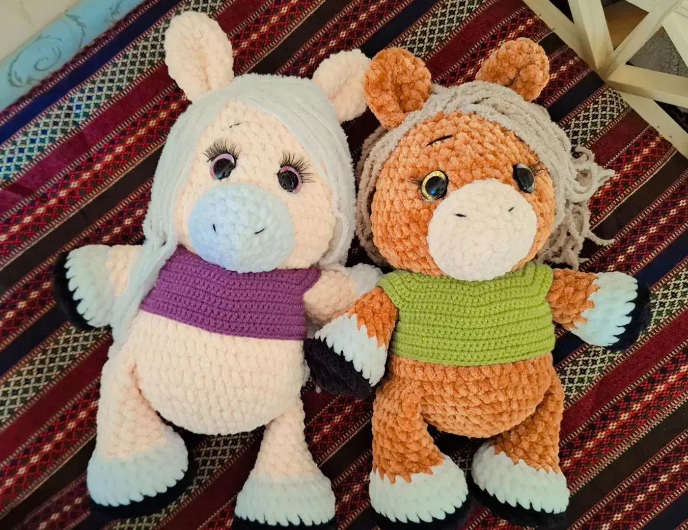 عروسک دست بافت مخملی|اسباب‌‌بازی|شیراز, فرهنگیان|دیوار