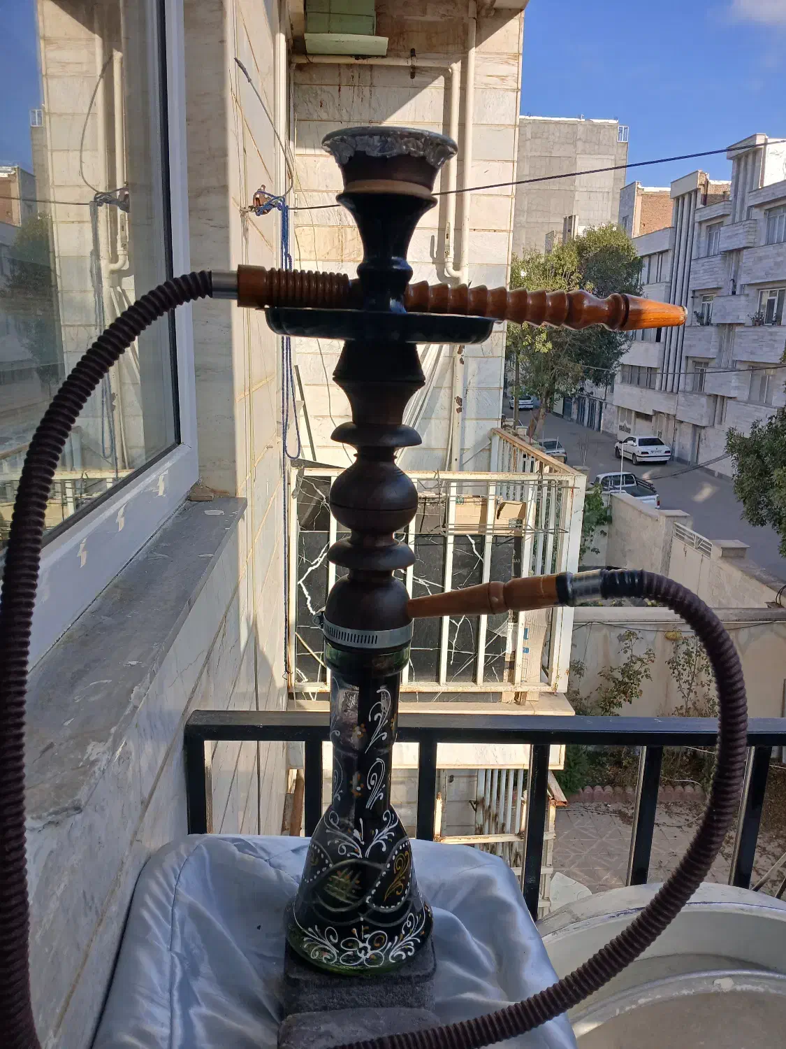 قلیان چوبی گردو بی نظیر|کلکسیون و سرگرمی|اردبیل, |دیوار