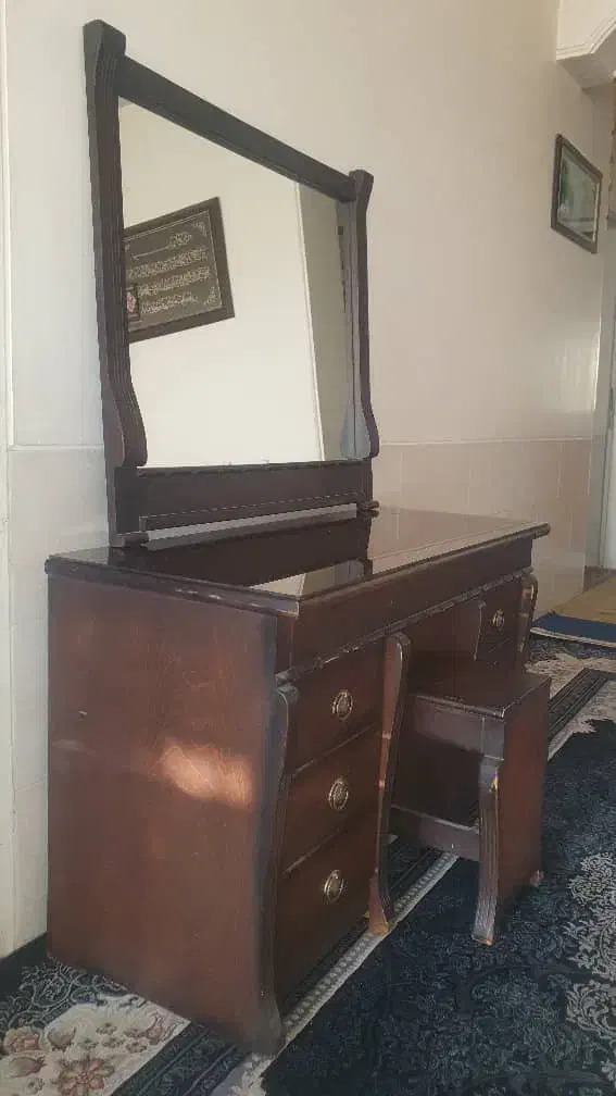 سرویس خواب چوب گردو|تخت و سرویس خواب|شیراز, شریف‌آباد|دیوار