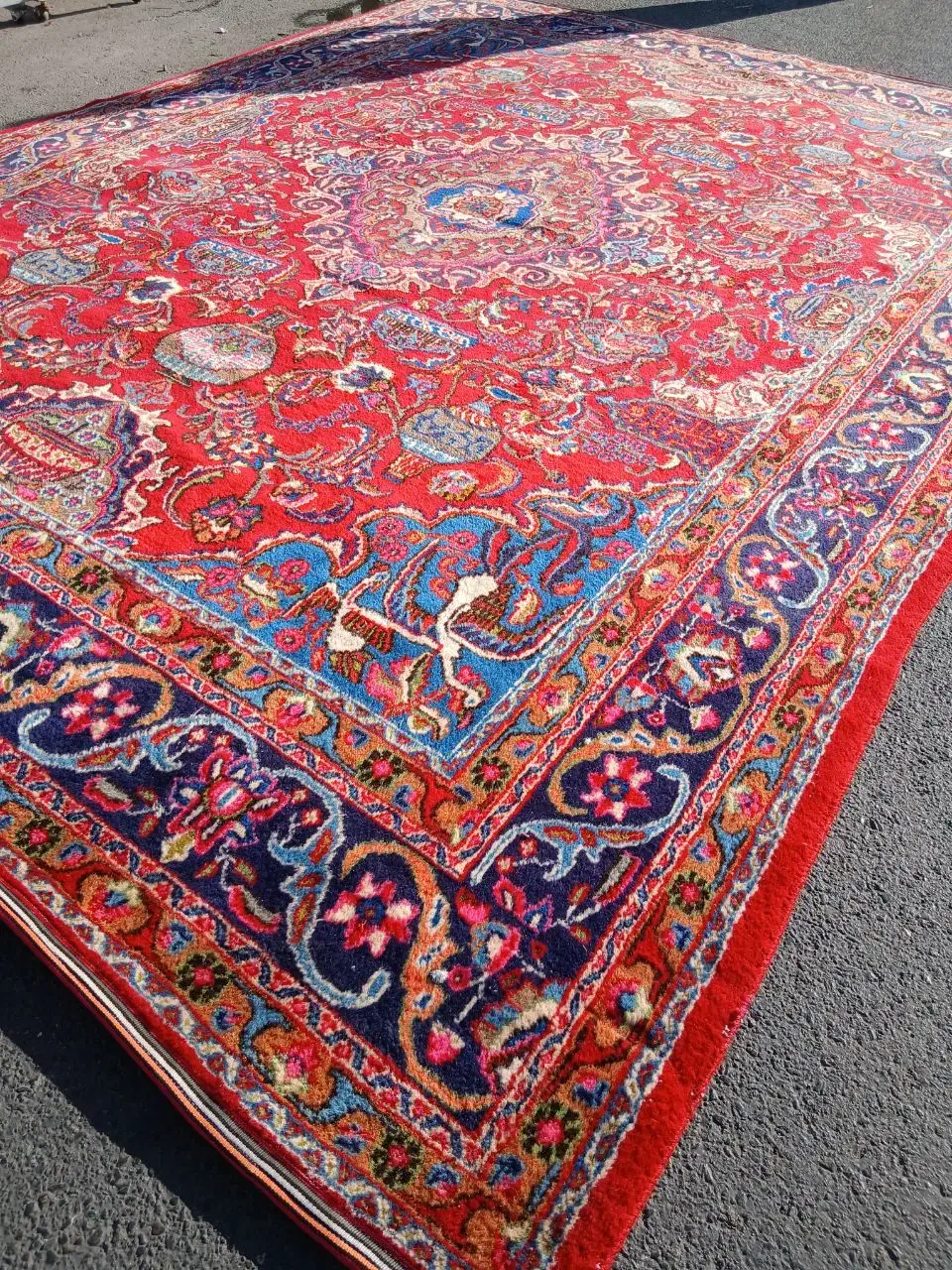 فرش دستبافت ۱۲متری کاشمر|فرش|نسیم‌شهر, |دیوار