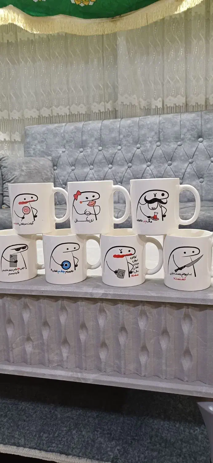 لیوانهای ماگ|ظروف سرو و پذیرایی|لنگرود, |دیوار