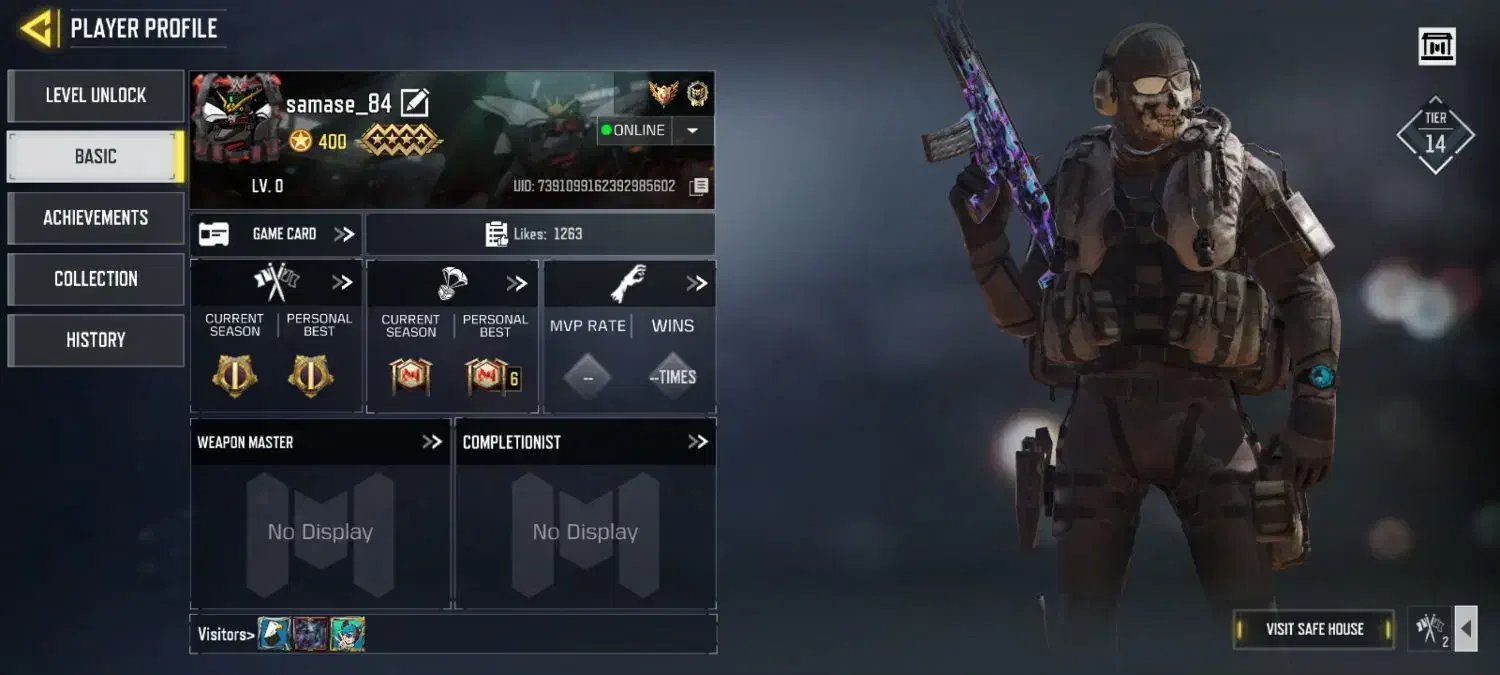 اکانت کالاف دیوتی موبایل|کنسول، بازی ویدئویی و آنلاین|مشهد, رضاشهر|دیوار