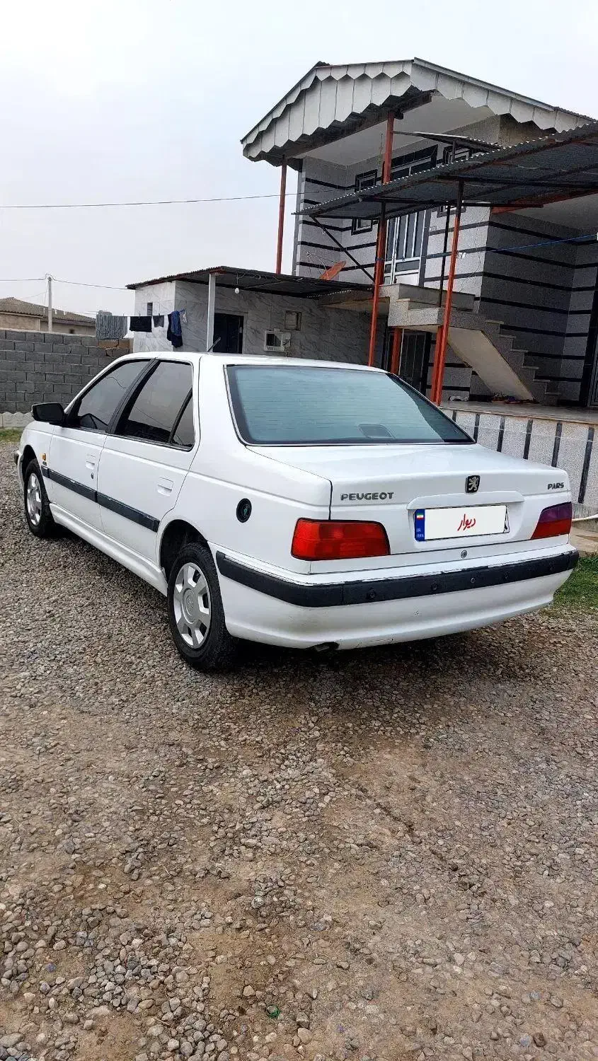 پژوپارس دوگانه فابریک مدل۹۳|خودرو سواری و وانت|سیمین شهر, |دیوار