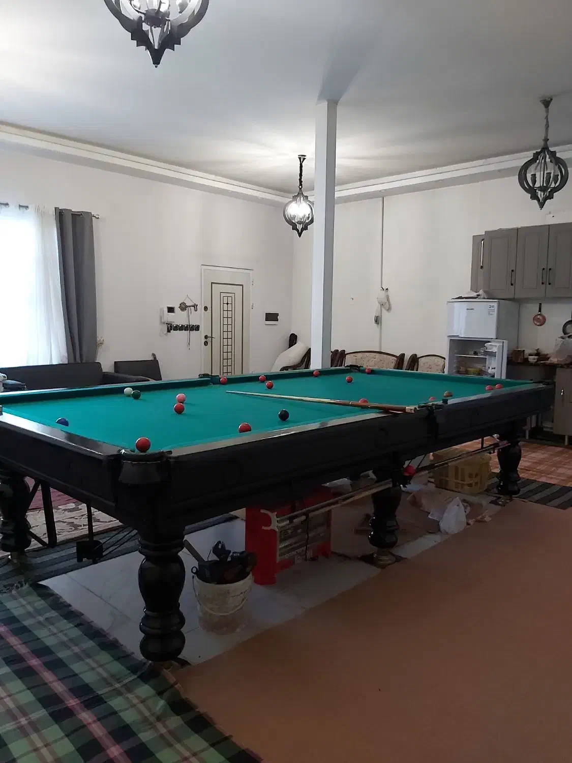 میز اسنوکر ۱۲فوتی (۶پایه)|ورزش‌های توپی|باسمنج, |دیوار