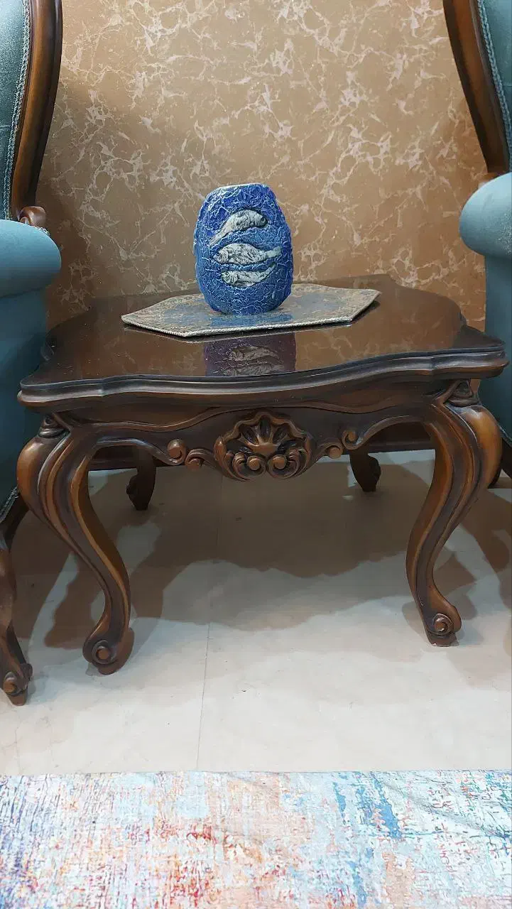 مبل استیل ۸ نفره + میز ناهارخوری ۸ نفره|مبلمان خانگی و میز عسلی|تهران, قلهک|دیوار