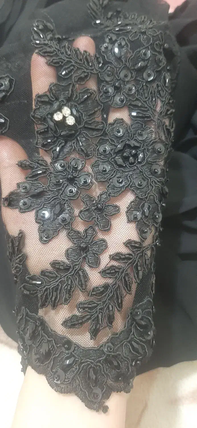 پیراهن گاباردین  مجلسی  کارشده|لباس|ری, دیلمان|دیوار