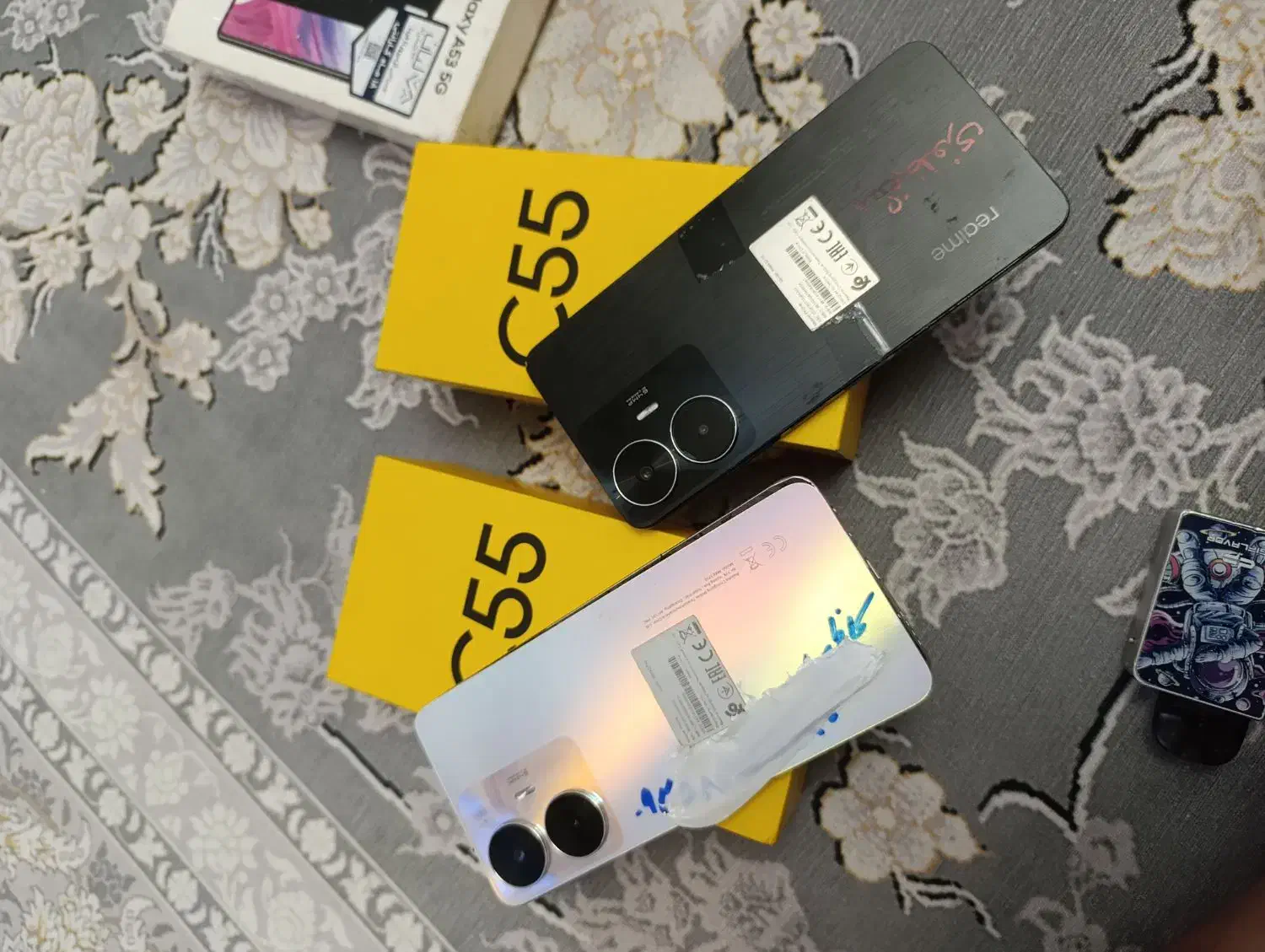 گوشی سامسونگ a53   و  ریلمی c55|موبایل|تهران, بهاران|دیوار