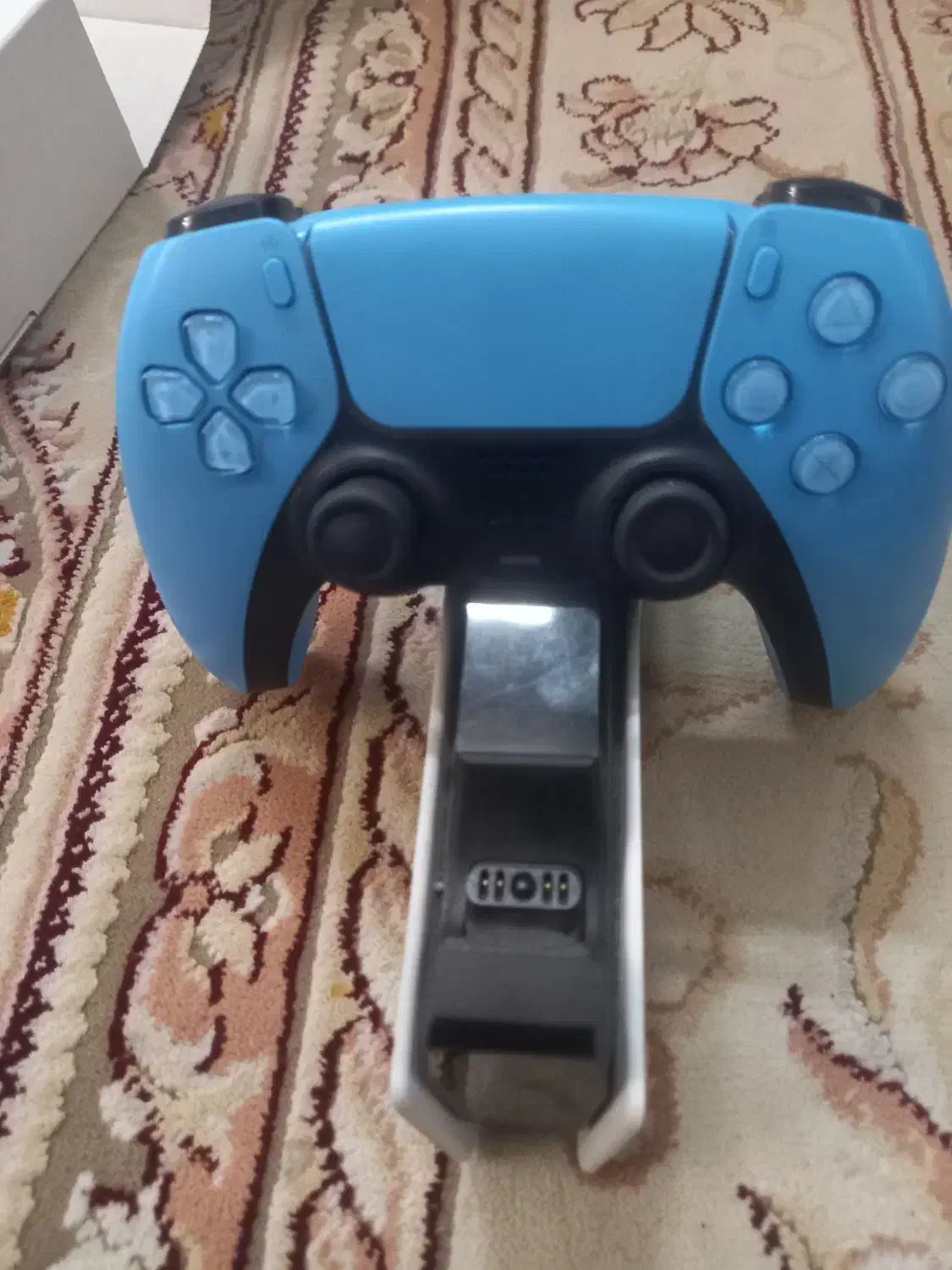 دسته ps به همراه پایه شارژ و هدفون|کنسول، بازی ویدئویی و آنلاین|ملارد, |دیوار