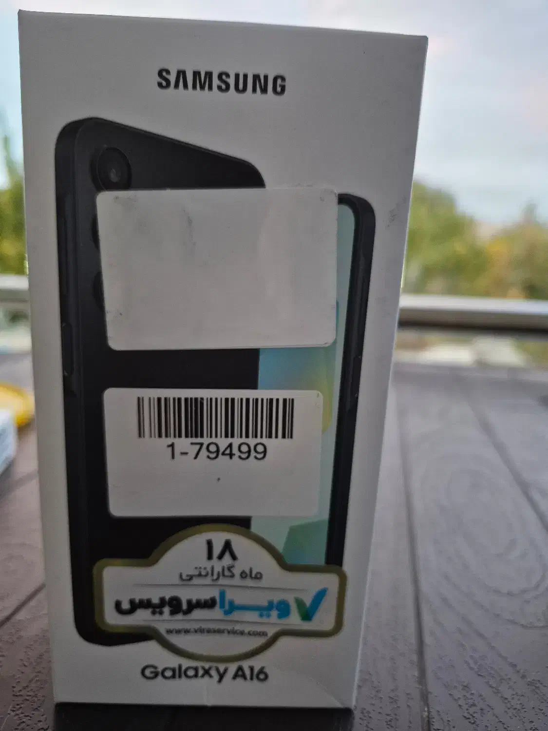 سامسونگ A16 مشکی ۱۲۸ گیگ رم ۶|موبایل|سنندج, |دیوار