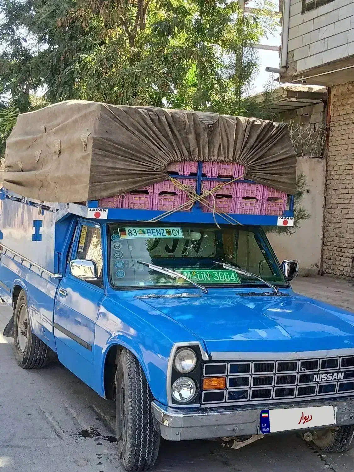 نیسان وانت مدل ۸۲|خودرو سواری و وانت|تنکمان, |دیوار