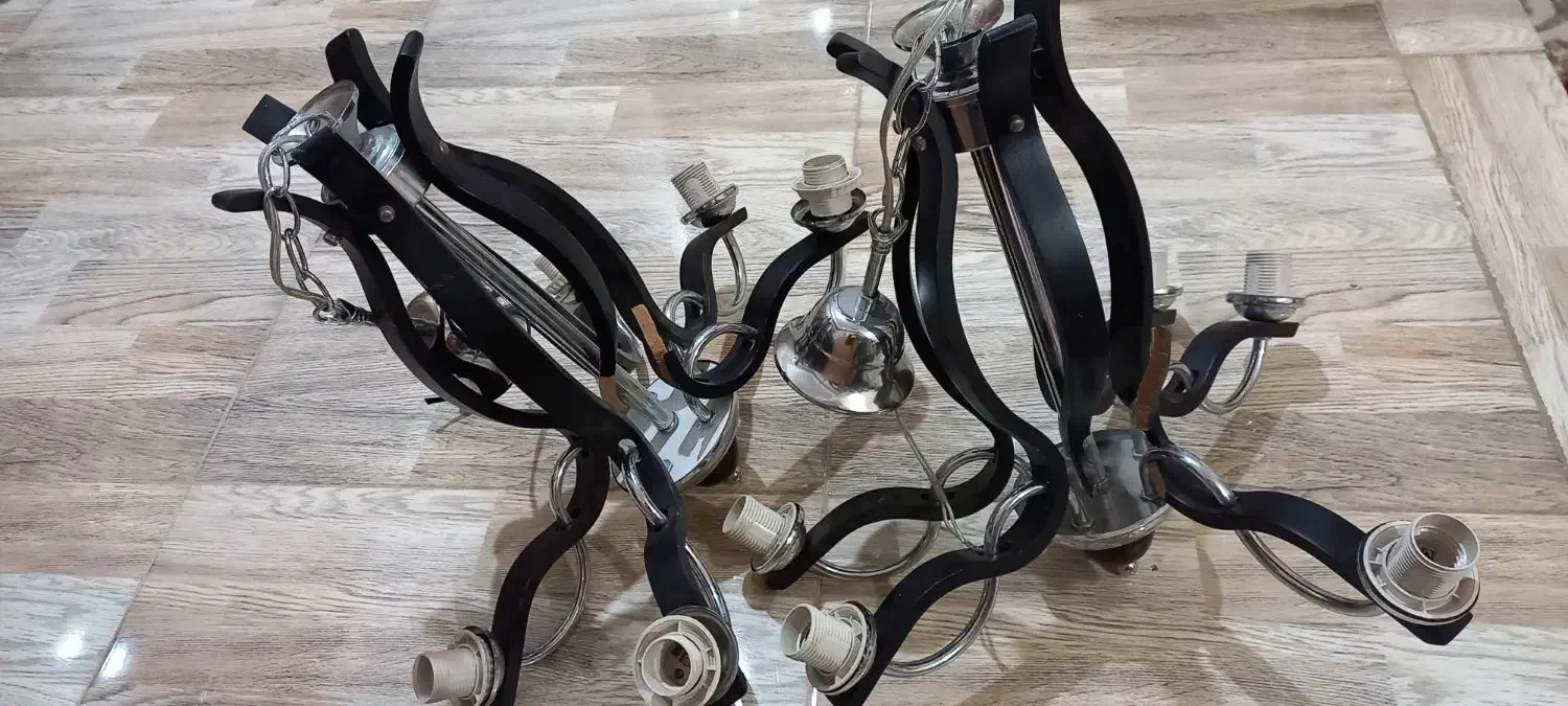 لوستر چوبی|لوستر و چراغ آویز|تبریز, |دیوار