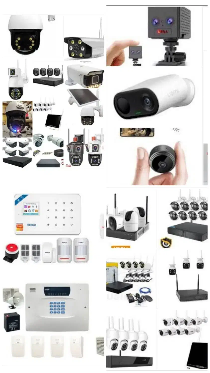 مداربسته و هشدار دهنده انلاین|دوربین مداربسته|مریوان, |دیوار